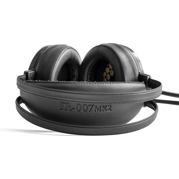 STAX SR-007MK2 Black Electrostatic Headphones - Premium Open-Back Audiophile Headset for Studio & Home Listening (Open Box, Discontinued Model) - Perfect for Critical Listening, Music Production & Hi-Fi Enthusiasts