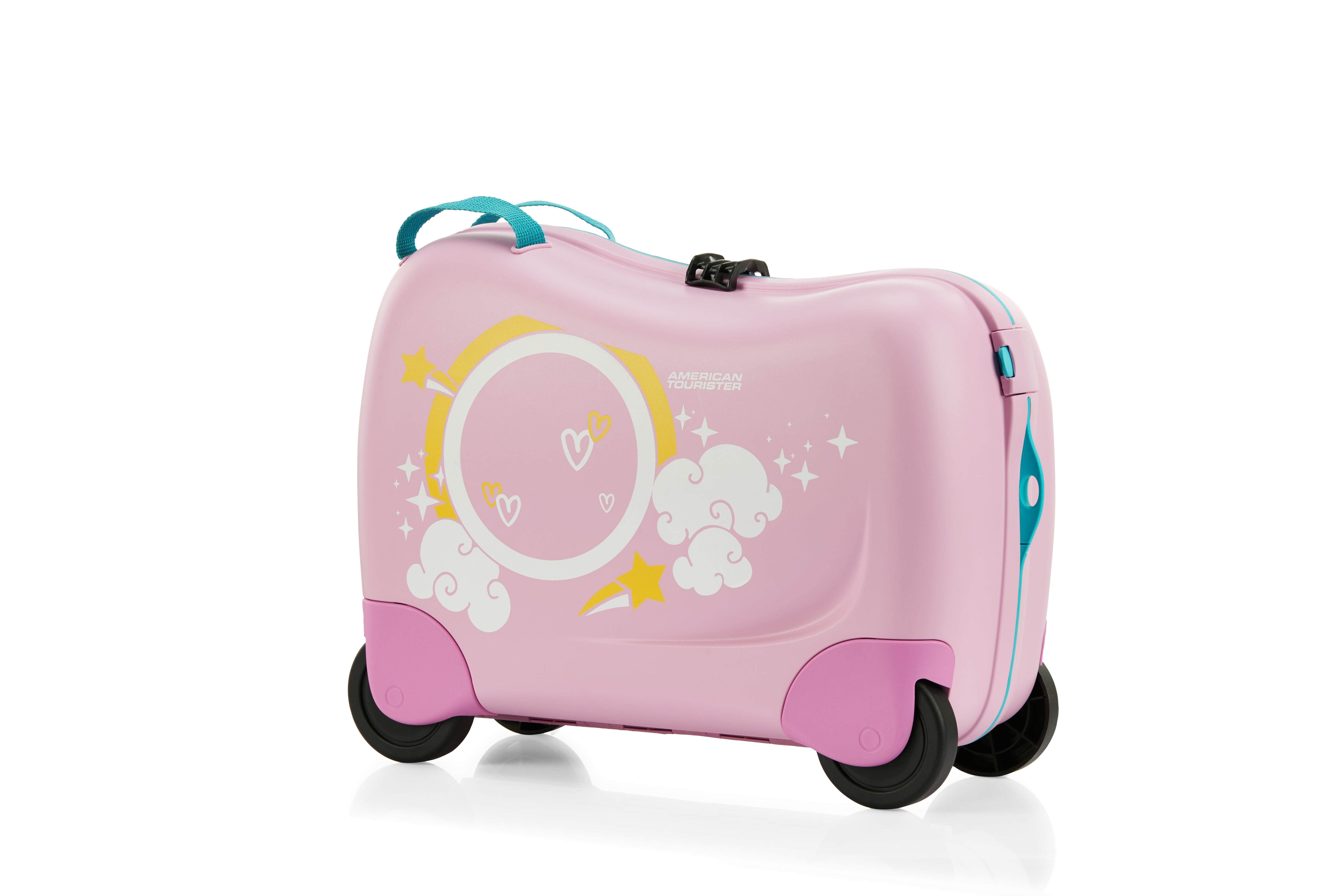 American Tourister Kids Skittle NXT Luggage Case - Pink Unicorn Design Lightweight Carry-On Suitcase for Children | Perfect for Family Travel, School Trips & Sleepovers