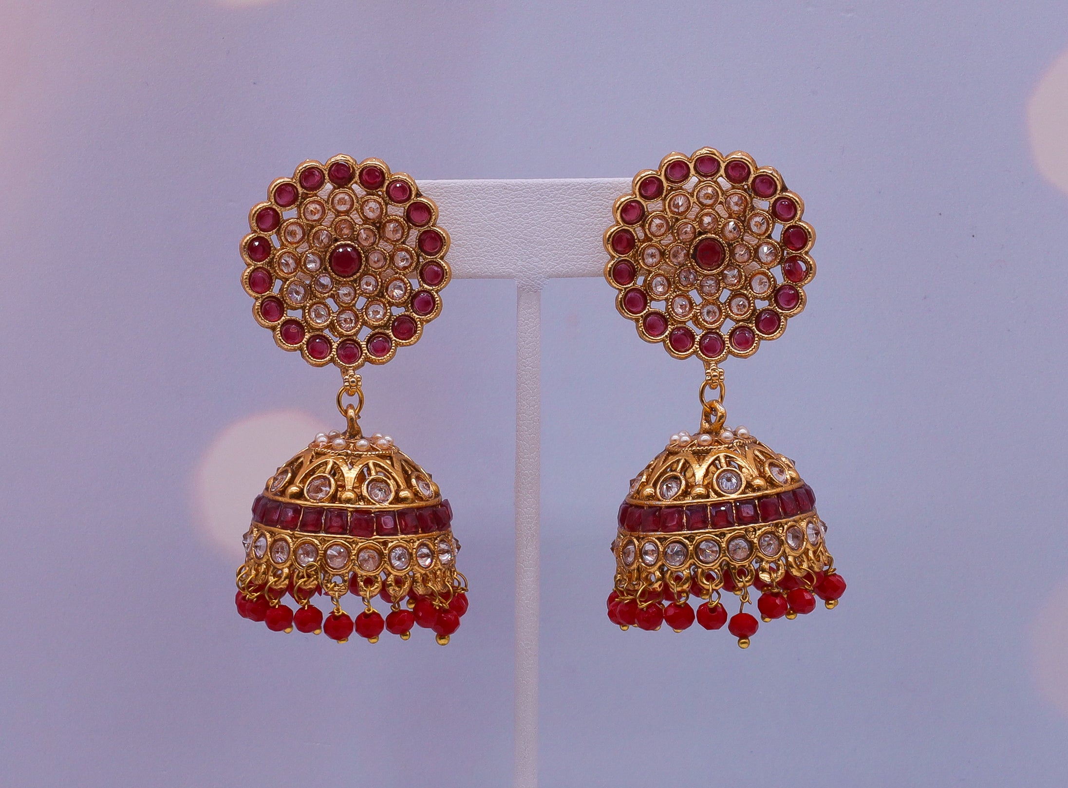 Stylish Ridhi Earrings for Women - Trendy Gold-Plated Hoop Earrings for Everyday Wear | Perfect for Parties, Weddings & Casual Outfits
