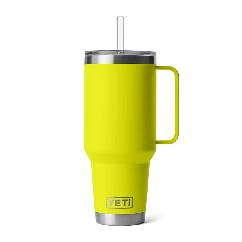 Yeti Rambler 42 oz Stainless Steel Insulated Straw Mug - Keeps Drinks Cold for Hours, Perfect for Outdoor Adventures, Camping, and Travel