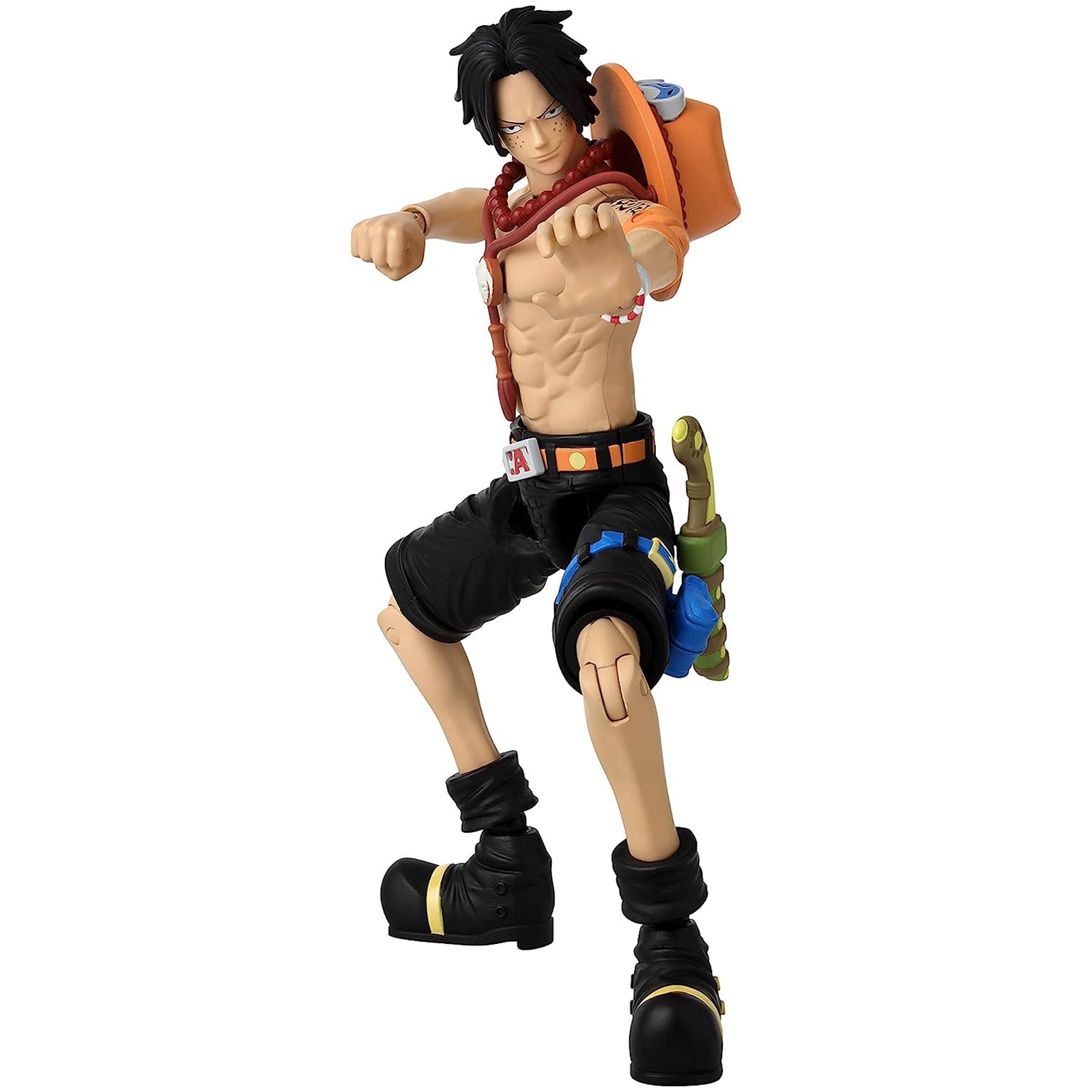 One Piece Portgas D Ace Anime Action Figure - Collectible Toy for Anime Fans, Display & Role Play Scenes