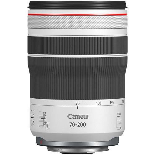Canon RF 70-200mm F4 L IS USM Telephoto Zoom Lens for Portrait, Sports & Wildlife Photography - Professional DSLR Camera Lens with Image Stabilization