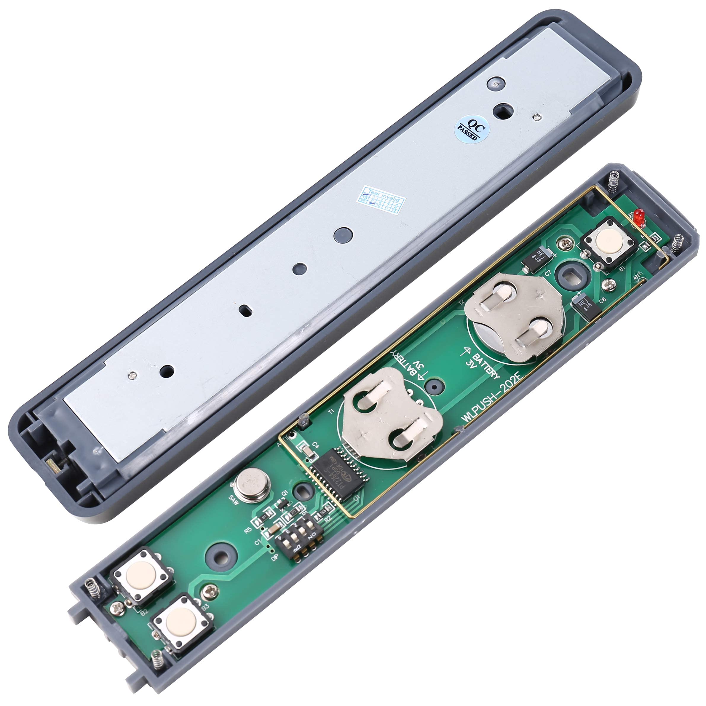 UHPPOTE Wireless Auto-Door Control System with Hand Pressure Switch & Receiver - Perfect for Commercial Buildings, Warehouses, and Automatic Doors