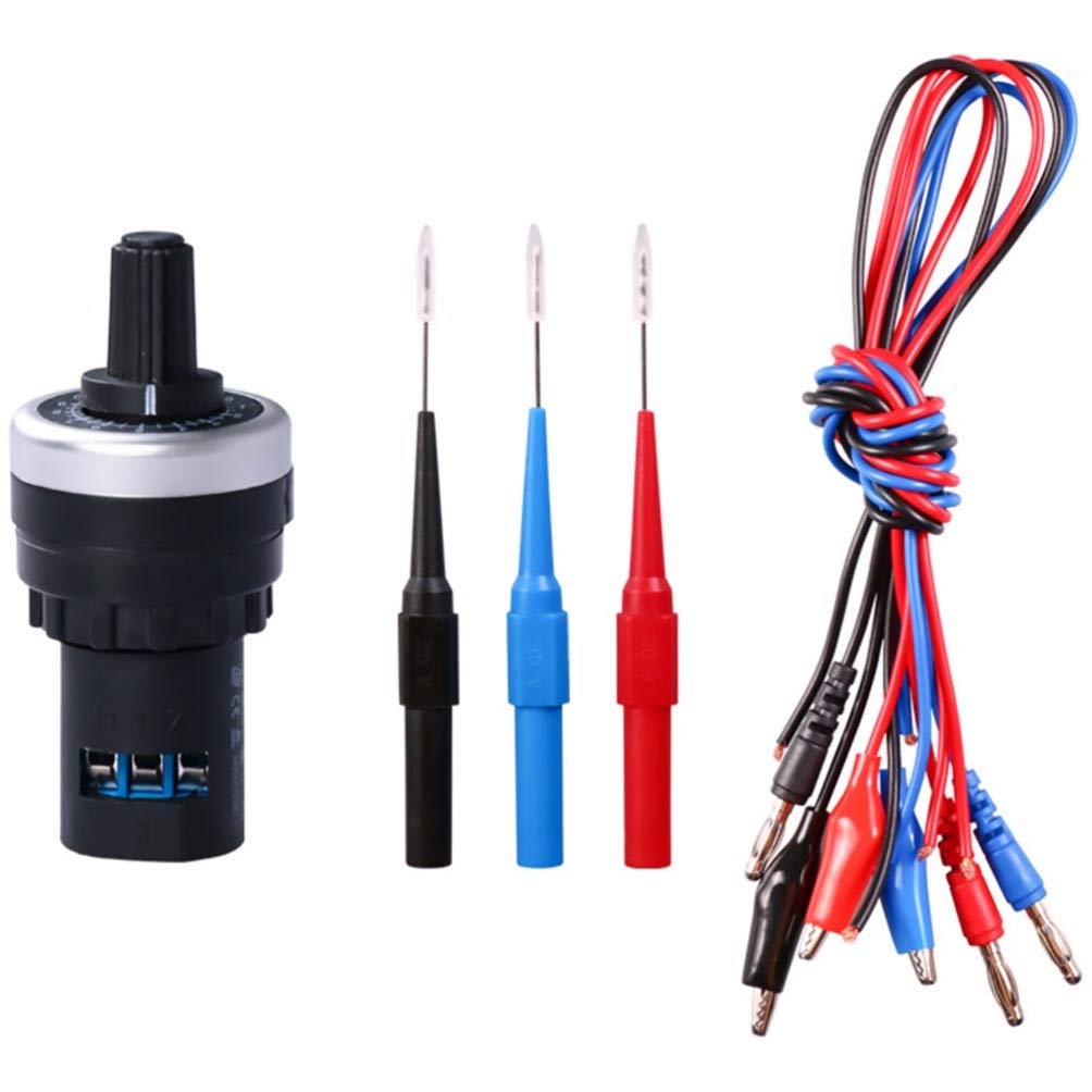 FAVOMOTO Adjustable Car Analog Resistance Sensor Kit - Signal Generator for Vehicle Diagnostics & Testing | Perfect for Mechanics, DIY Auto Repairs & Performance Tuning