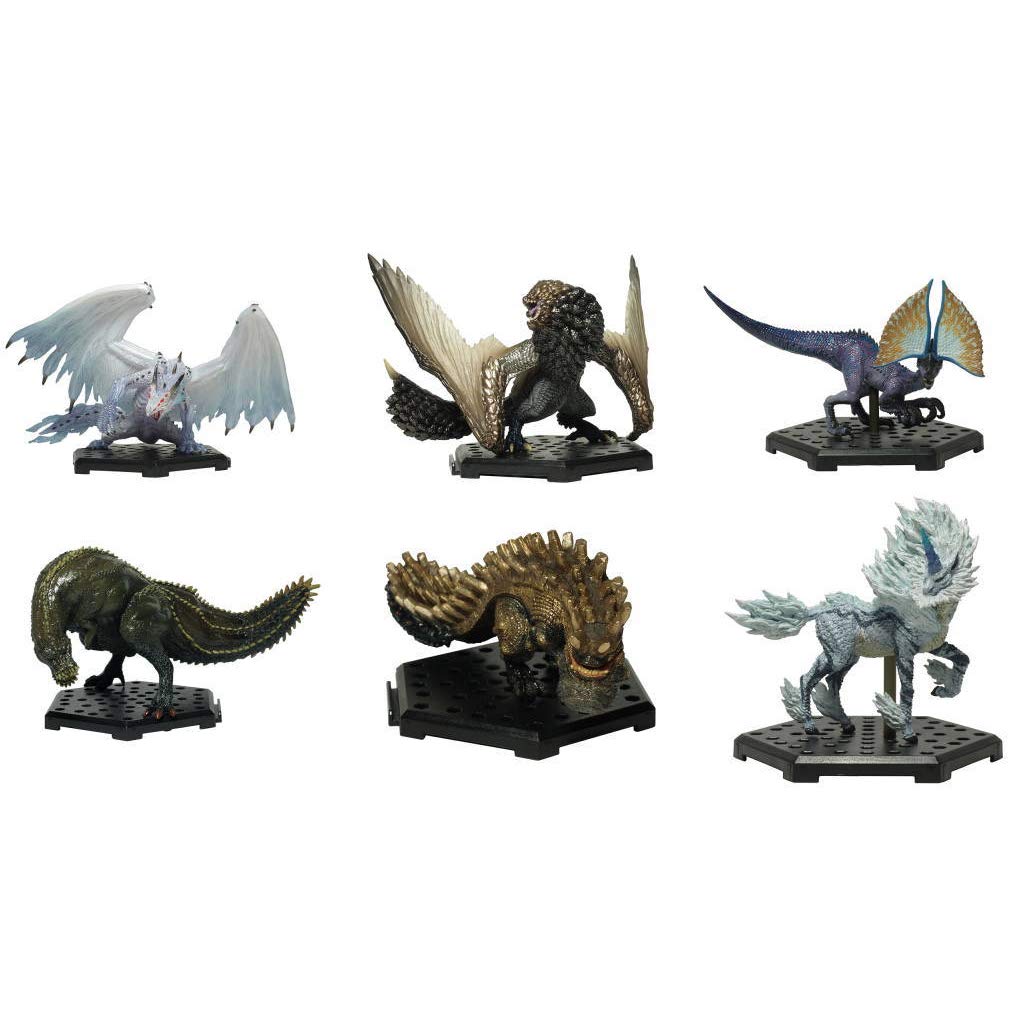 Capcom Monster Hunter Plus Vol 12 Figure Builder - 6-Piece Trading Figure Box Set | Collectible Action Figures for Gaming Fans & Display