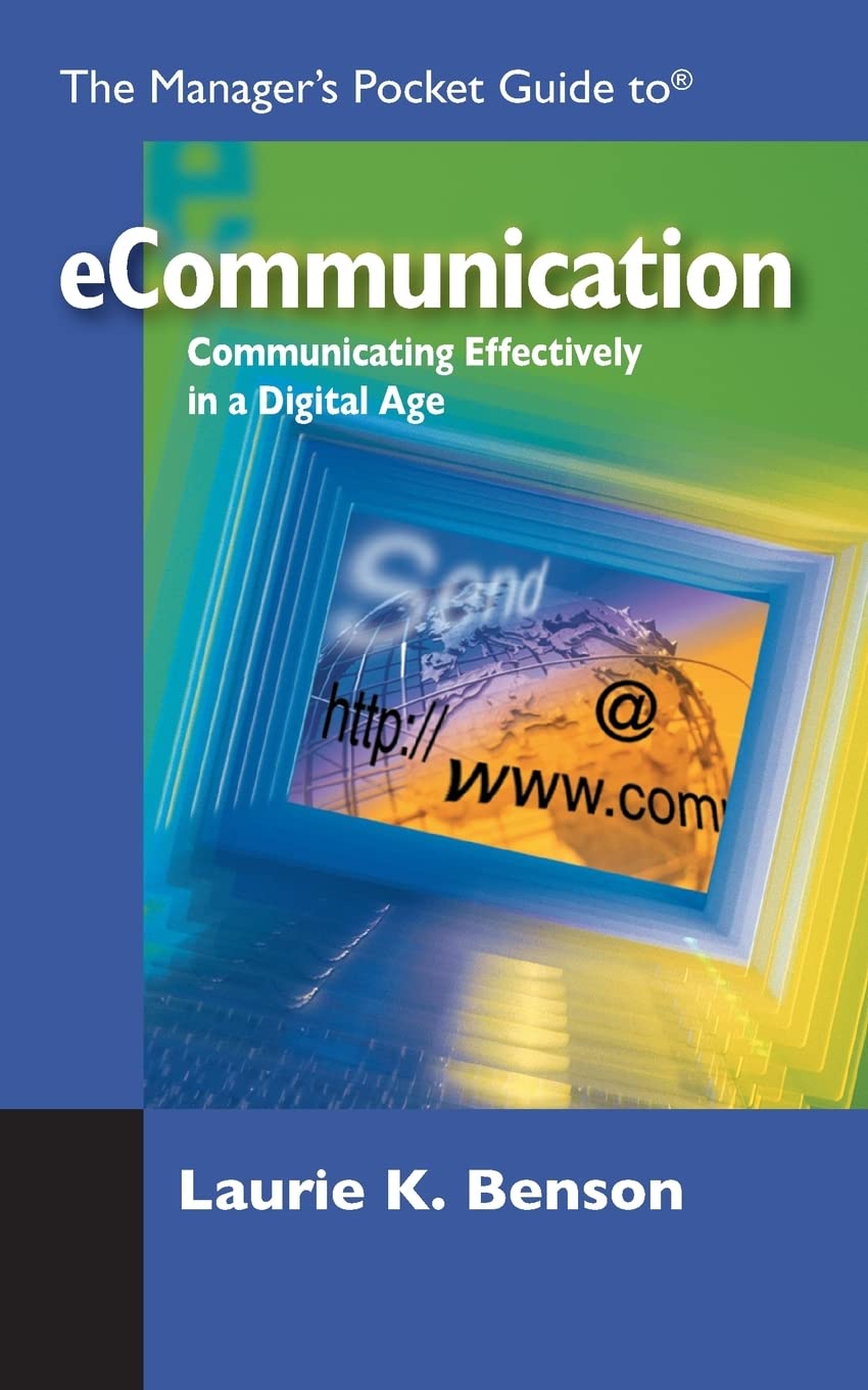 The Manager's Pocket Guide to eCommunication - Essential Digital Communication Skills for Modern Leaders | Improve Email, Video Calls & Virtual Team Management