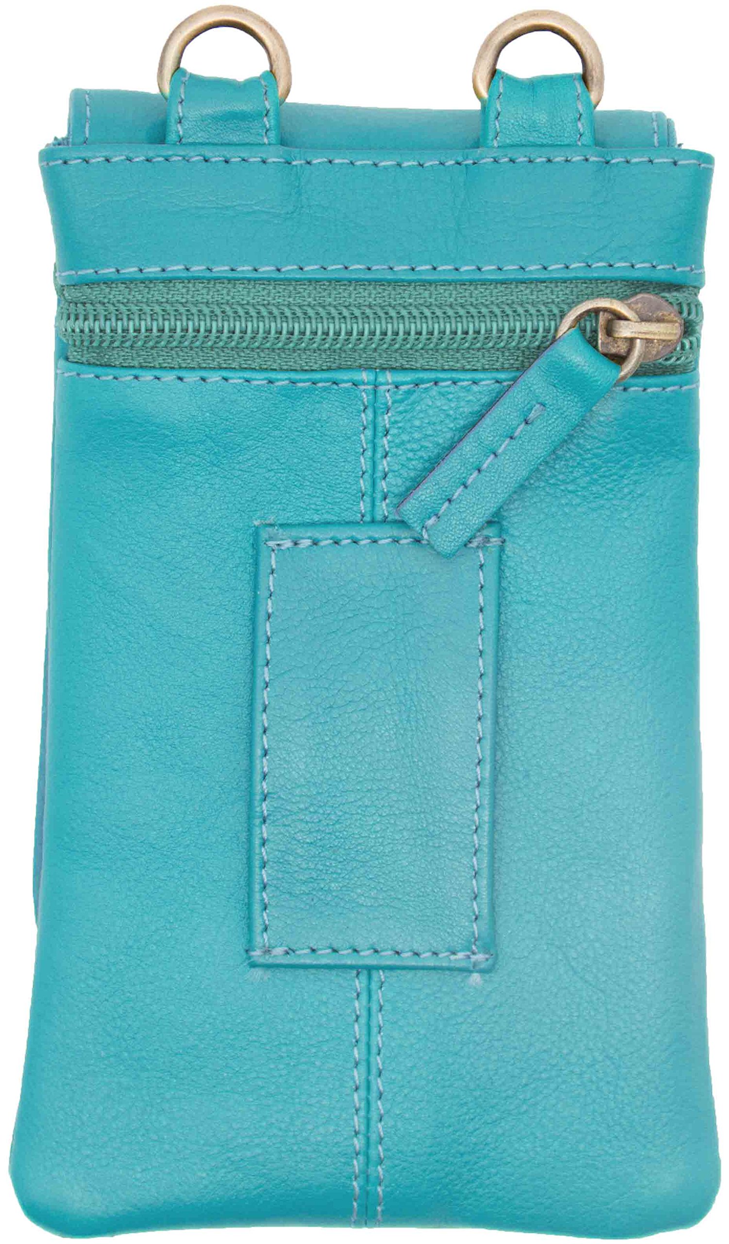 Genuine Cowhide Leather Mini Crossbody Wallet Shoulder Bag for Women - Stylish Night Out Purse, Compact Phone Holder for Parties, Travel & Daily Use