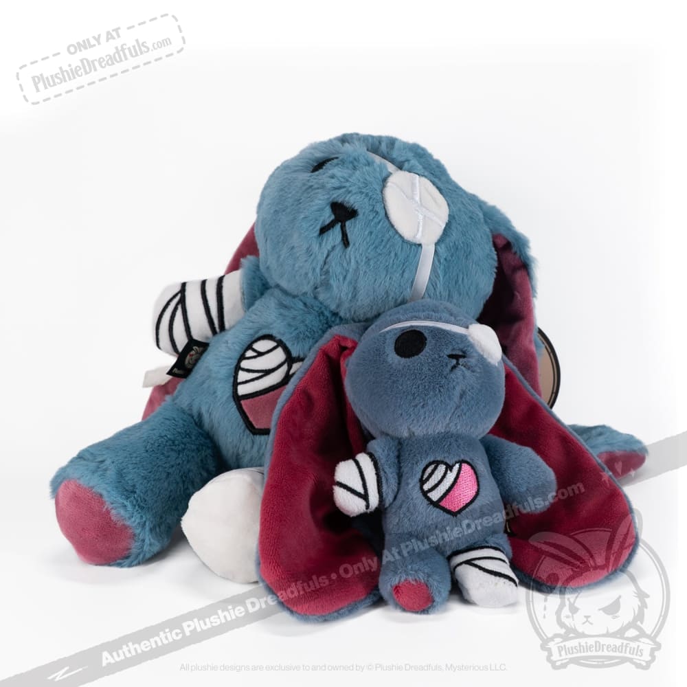 Plushie Dreadfuls Ouchie Plush Keychain - Cute Kawaii Stuffed Animal Accessory for Backpacks, Purses & Gifts | Soft Emotional Support Toy for Kids & Adults