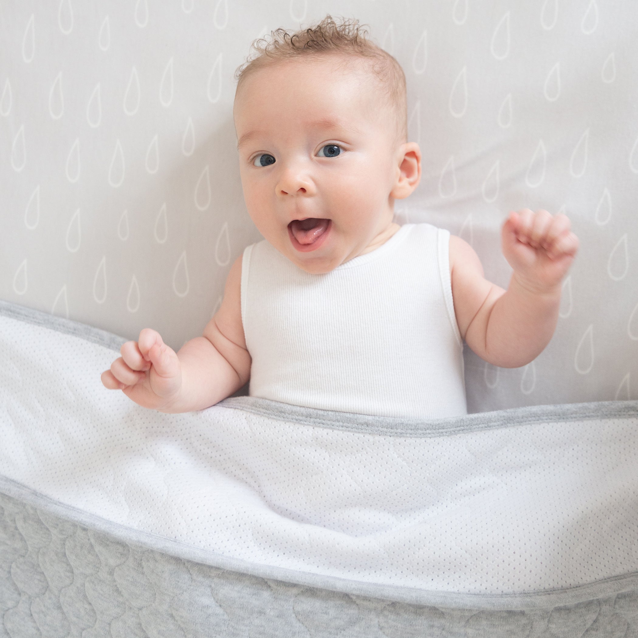 1.0 TOG Baby Sleep Sack - Breathable Cotton Sleeping Bag for Infants & Toddlers - Standard Cot Size - Perfect for Nursery, Daycare & Travel