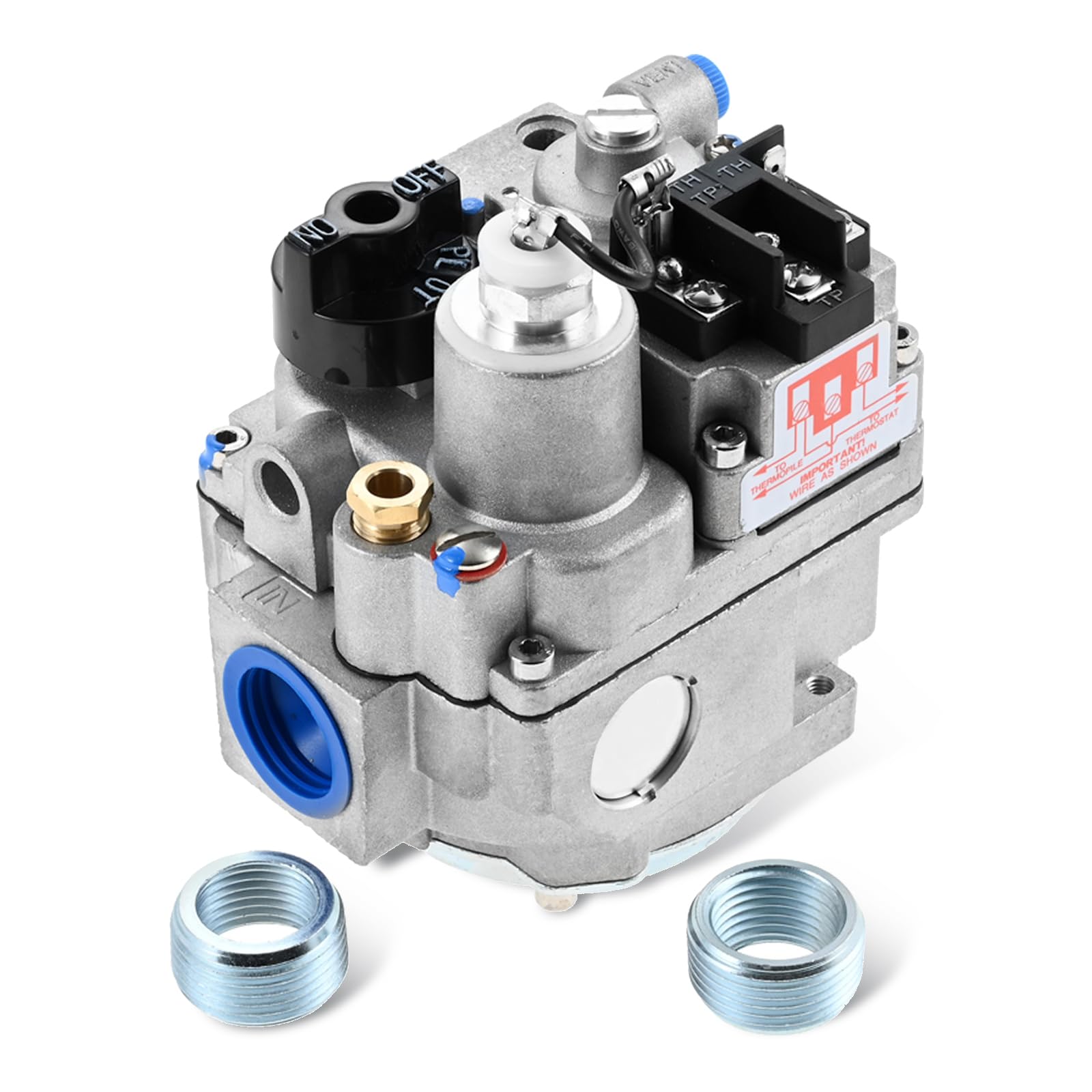Robertshaw 700-506 Gas Valve Replacement Parts - 700 Series Millivolt Thermostat & Furnace Gas Valve Repair Kit for Gas Fryers | Perfect for Commercial Kitchen Equipment Maintenance & Heating System Repairs