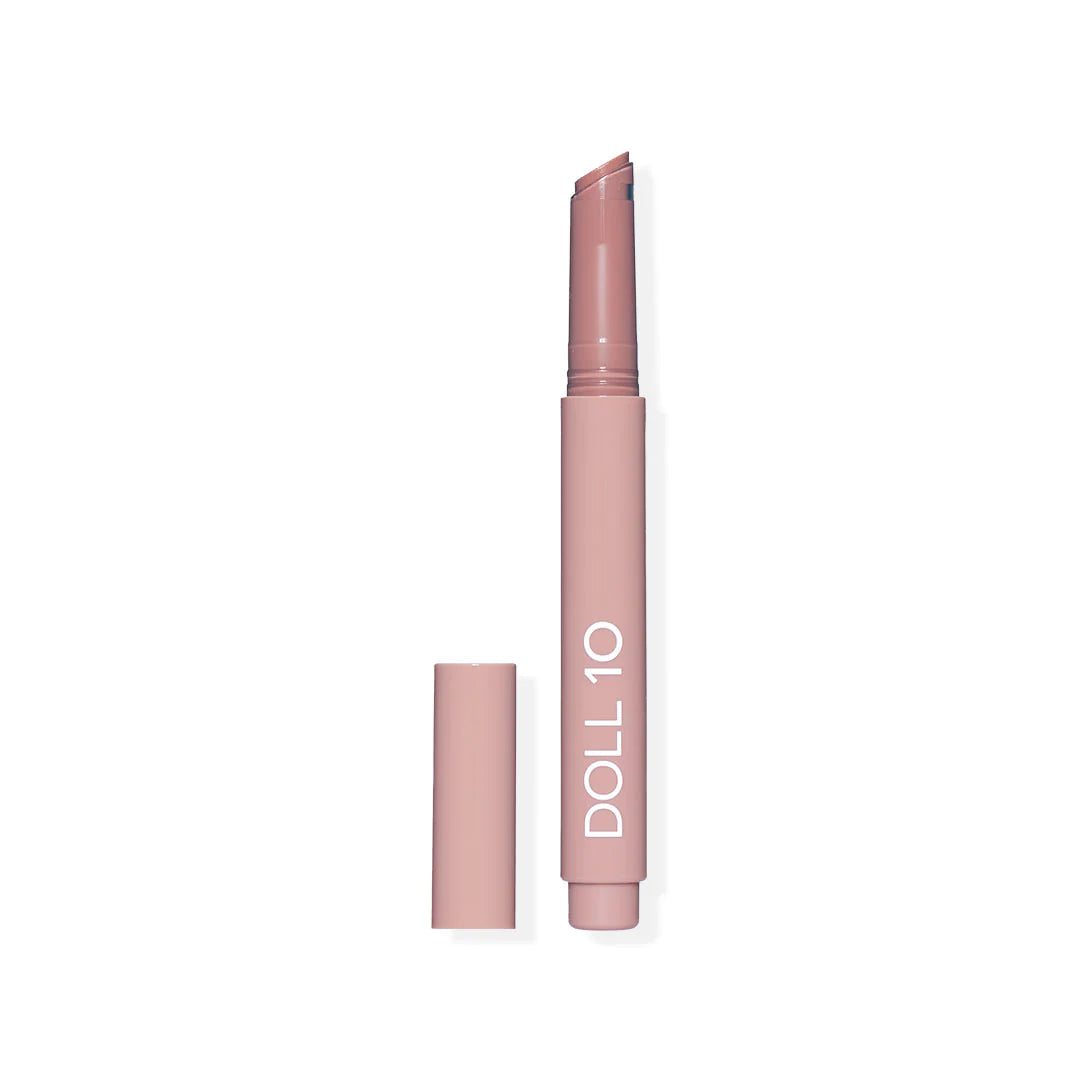 DOLL PEPTIDE PLUMP LIP TREATMENT - Hydrating Lip Plumper for Fuller Lips, Vegan & Cruelty-Free - Perfect for Daily Use, Night Care, and Special Occasions