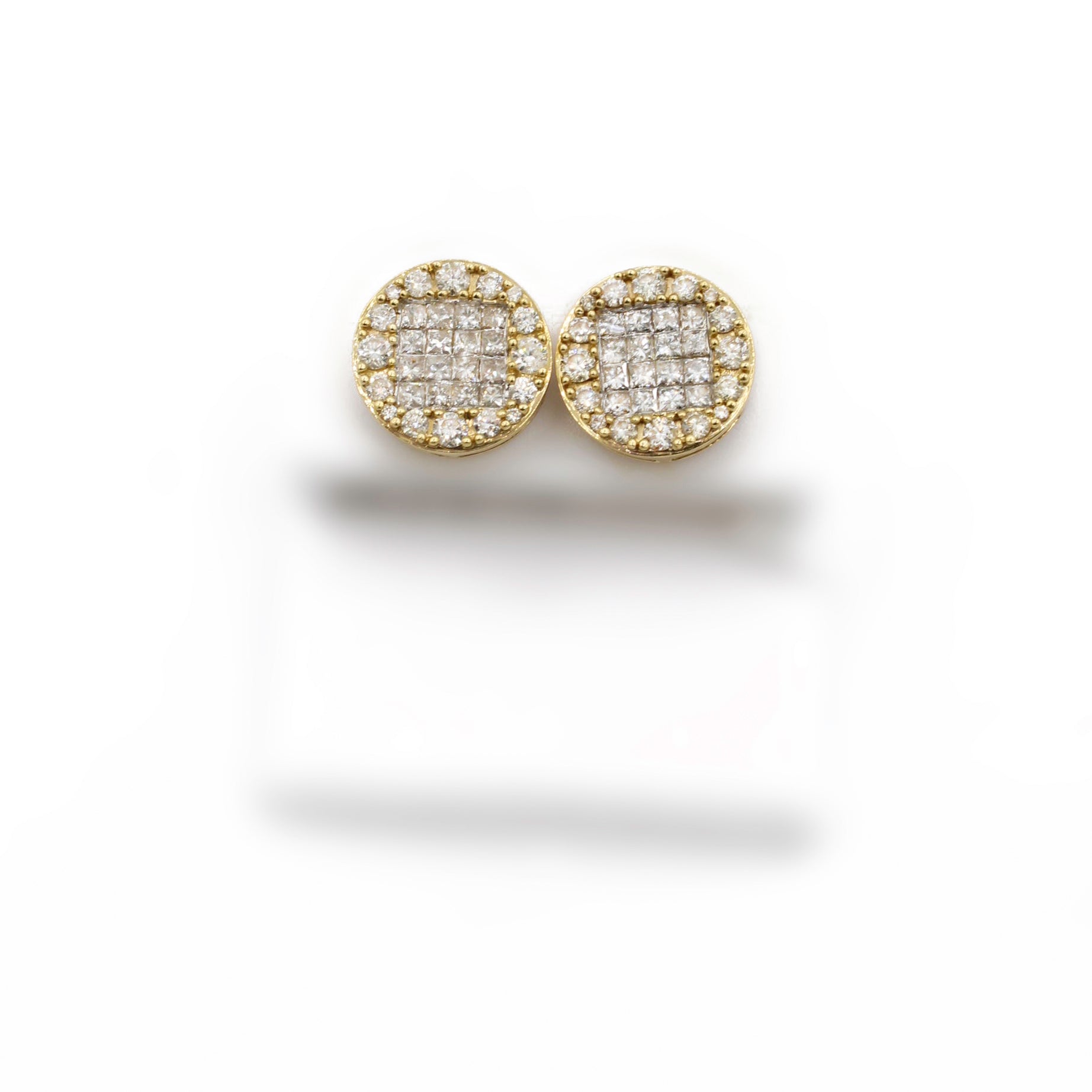 14K Gold VVS Diamond Stud Earrings for Women - Premium Quality Sparkling Jewelry Gift for Anniversary, Wedding & Special Occasions