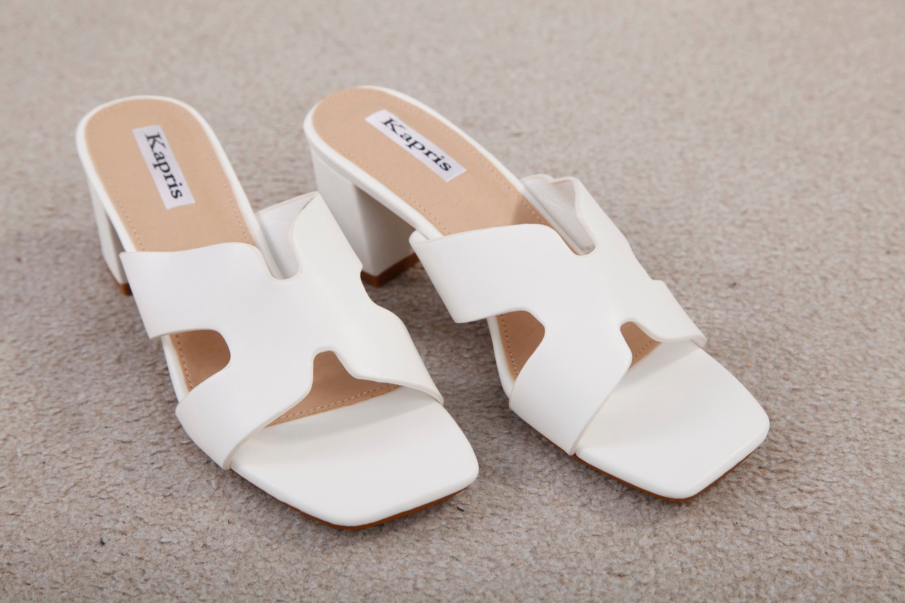 White Haven Sandals for Women - Comfortable Summer Beach Flip Flops with Arch Support - Perfect for Pool, Vacation, and Casual Wear