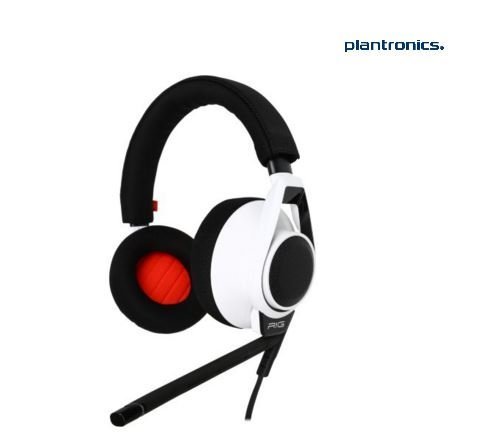 Plantronics RIG Flex Gaming Headset with Dual Mic - Compatible with PC, Mac, Xbox One, PS4 & Mobile Devices (White) - Perfect for Streaming, Online Gaming & Remote Work