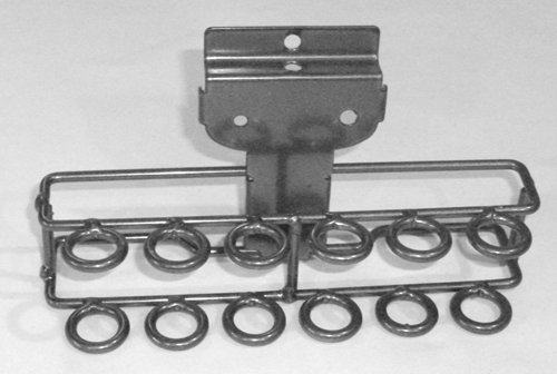 HandiWall Screwdriver Rack Organizer for Slatwall Panels - Heavy Duty Tool Storage Solution for Garage, Workshop & Retail Displays