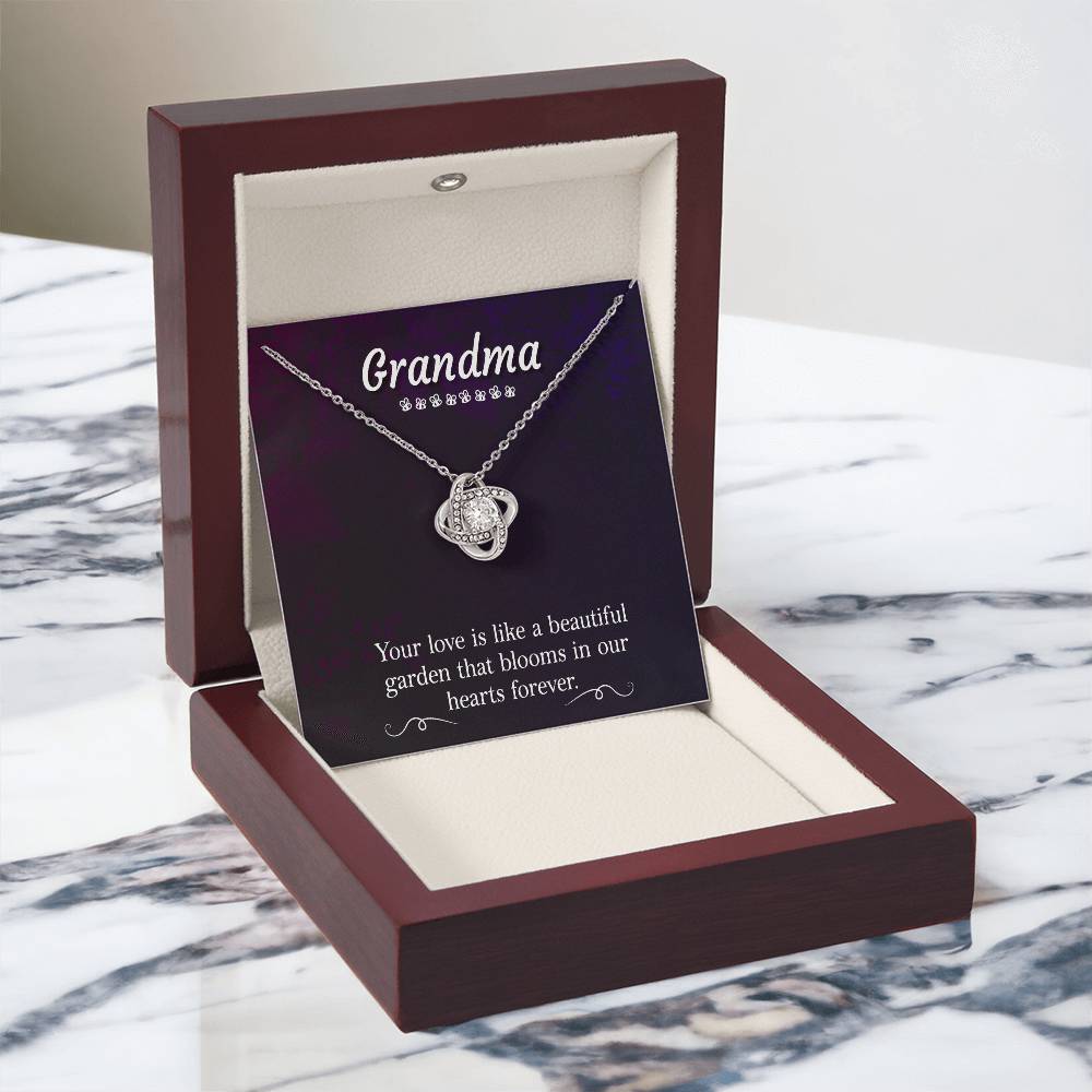 Elegant Jewelry Gifts for Grandma - Sterling Silver Necklace with Heart Pendant | Perfect Birthday, Mother's Day & Christmas Gift for Grandmother | Ideal for Special Occasions & Family Gatherings