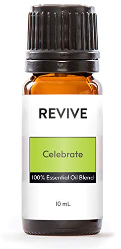 Revive Essential Oils Celebrate Blend - 100% Pure Therapeutic Grade Essential Oil for Diffusers, Humidifiers, Massage & Aromatherapy | Skin & Hair Care Solution | Perfect for Relaxation, Stress Relief & Home Spa