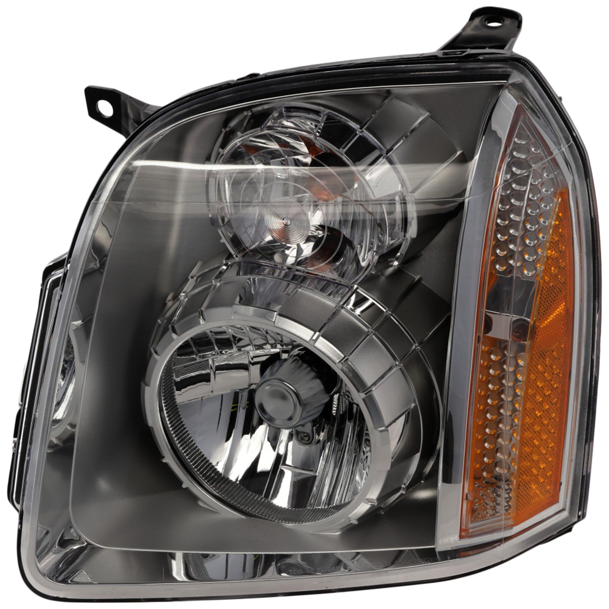 Go-Parts - Replacement Headlight Assembly for 2007-2014 GMC Yukon Denali - Left (Driver Side) Halogen Headlamp - Perfect for Night Driving & Off-Road Adventures