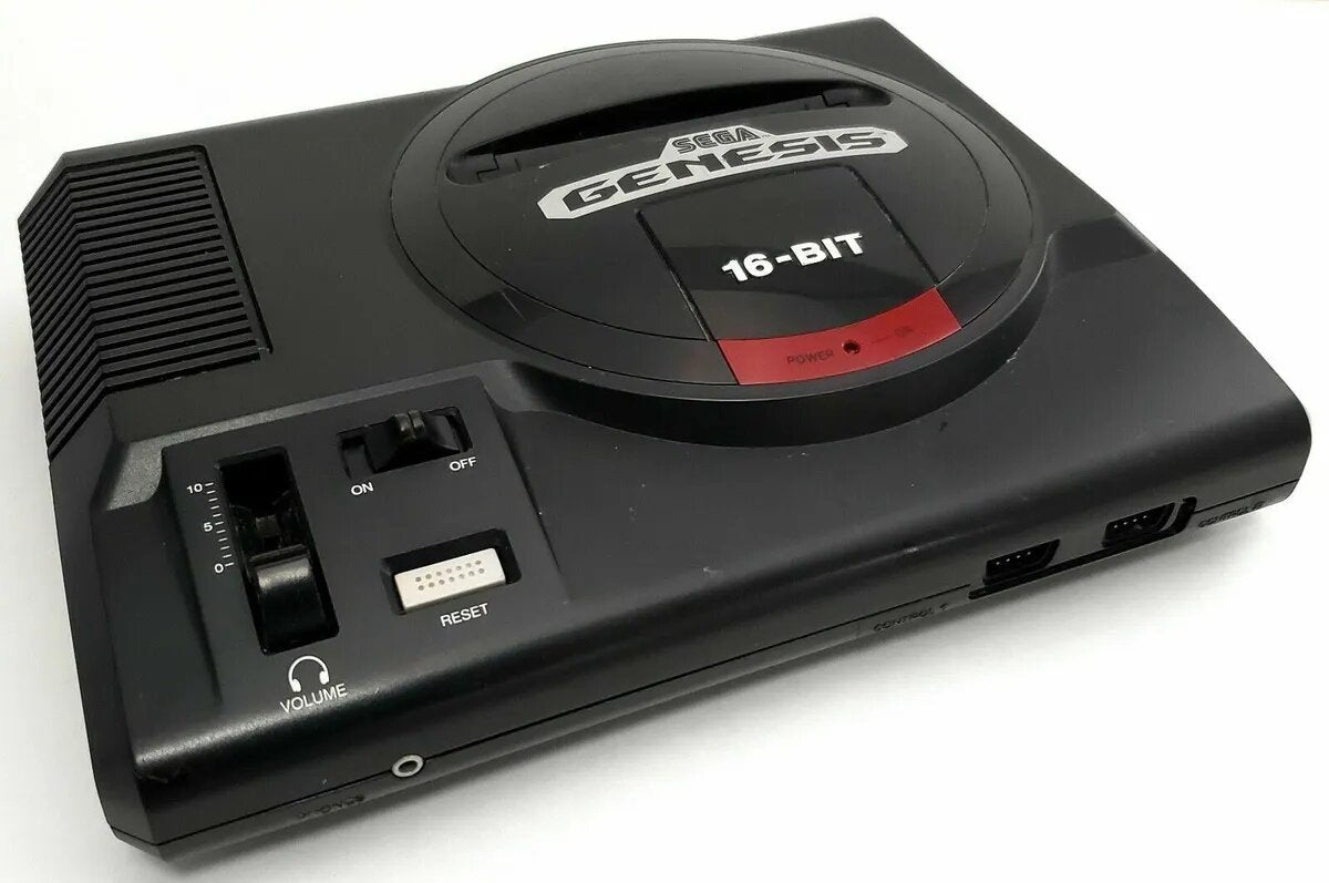 Original Sega Genesis Model 1 Console - Classic 16-Bit Gaming System for Retro Game Enthusiasts | Perfect for Home Entertainment & Nostalgic Gaming Sessions