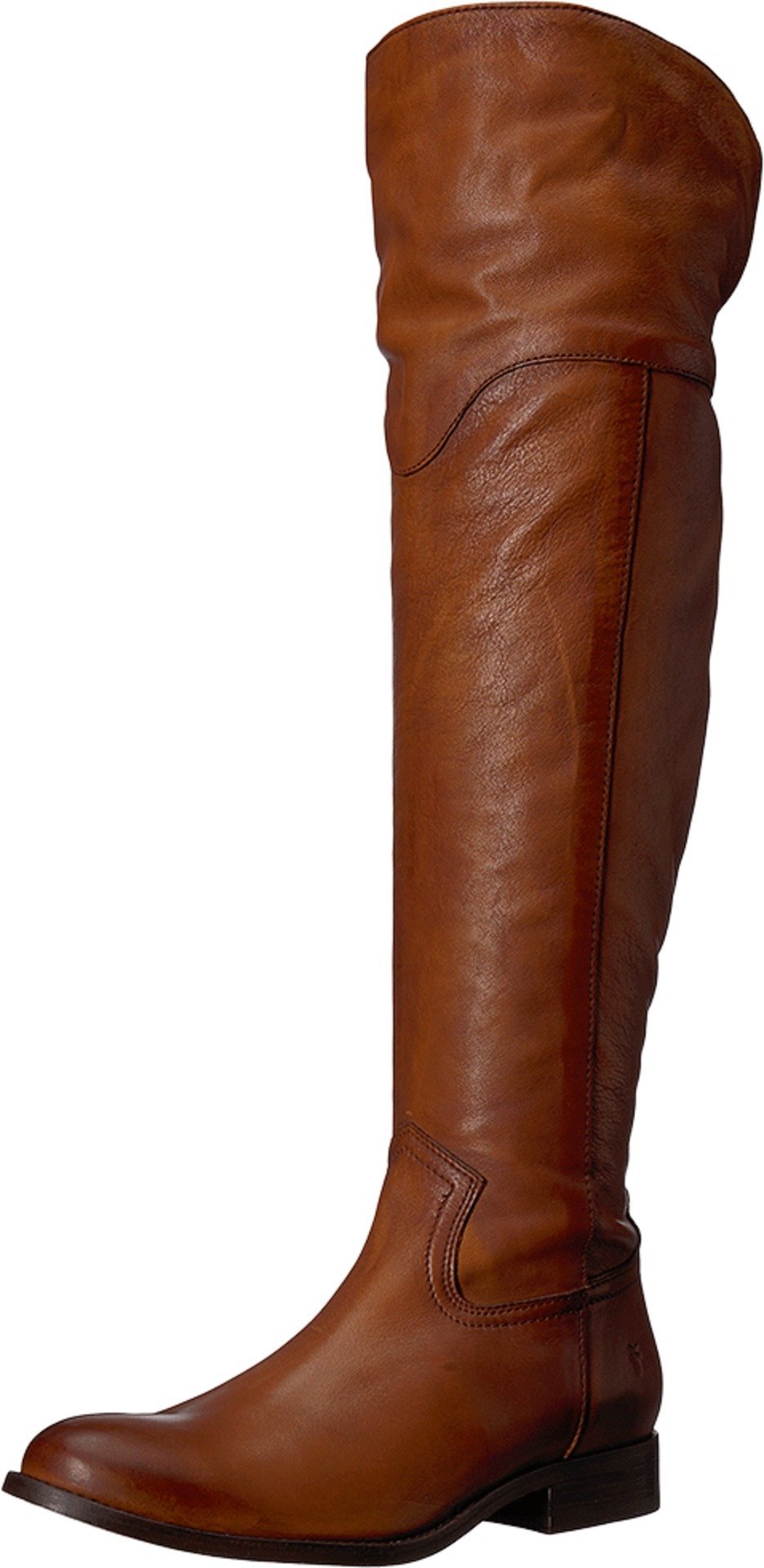 Frye Melissa Western Boots in Cognac Leather - Stylish Cowboy Boots for Women | Perfect for Country Rides, Concerts & Everyday Fashion