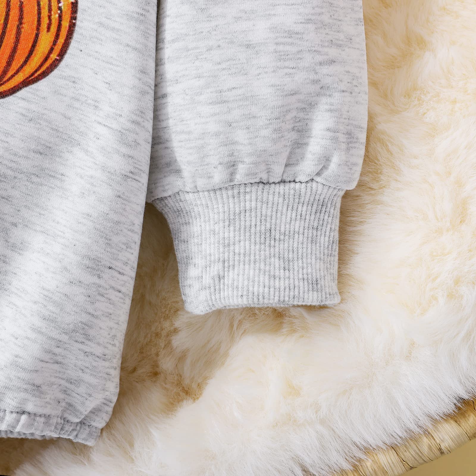 Baby Girl Sweatshirt Romper Outfit - Long Sleeve Bodysuit Top & Sweater Set for Newborns | Spring Baby Clothes for Playdates & Photo Shoots