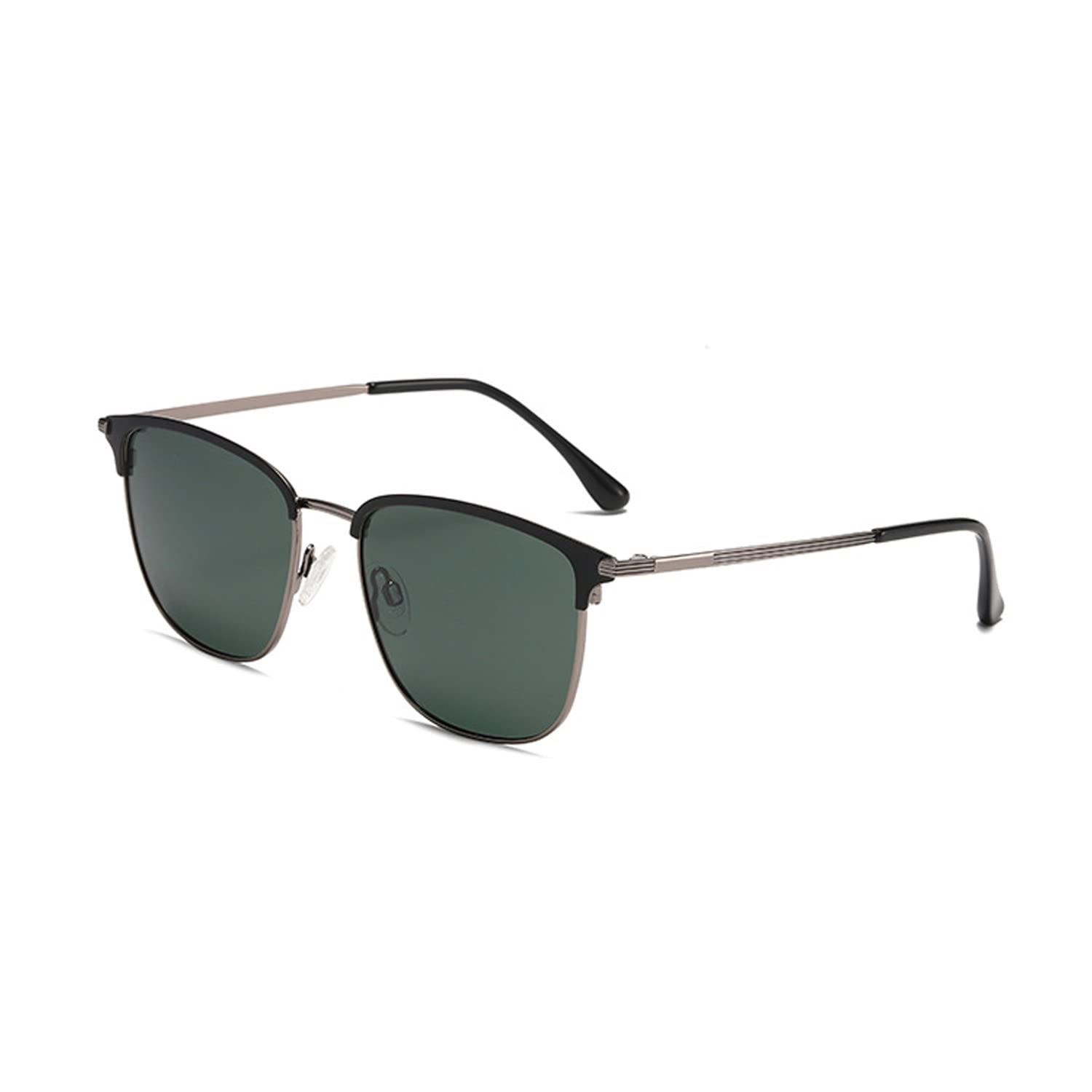 PARSMIC Polarized Aviator Sunglasses for Men & Women - Retro Oversized Metal Frame, UV400 Protection, Classic Square Design - Perfect for Driving, Beach & Outdoor Activities