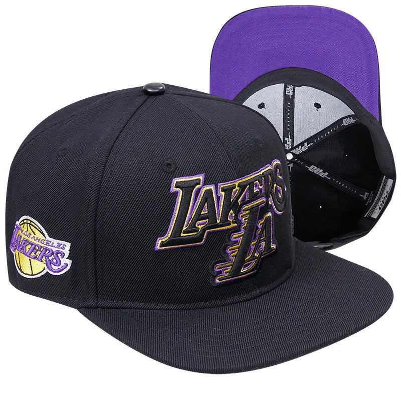 Los Angeles Lakers Retro NBA Snapback Hat - Pro Standard Unisex Wool Baseball Cap for Men & Women - Perfect for Basketball Games, Streetwear & Sports Fans