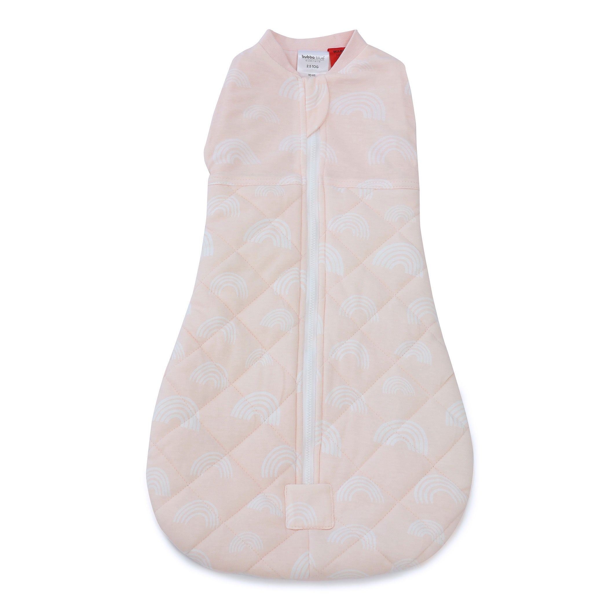 Nordic 2.5 TOG Swaddle Sleep Bag for Babies - Soft Rose Pink Sleeping Sack for Newborn to 24 Months - Perfect for Nursery, Daycare & Travel