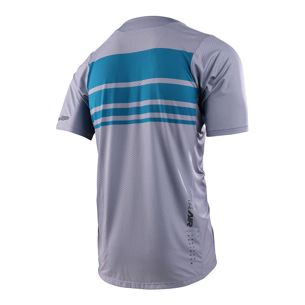 Skyline Air SS Jersey Stacks Mist - Lightweight Performance Basketball Jersey for Men - Perfect for Training, Games & Streetwear Fashion