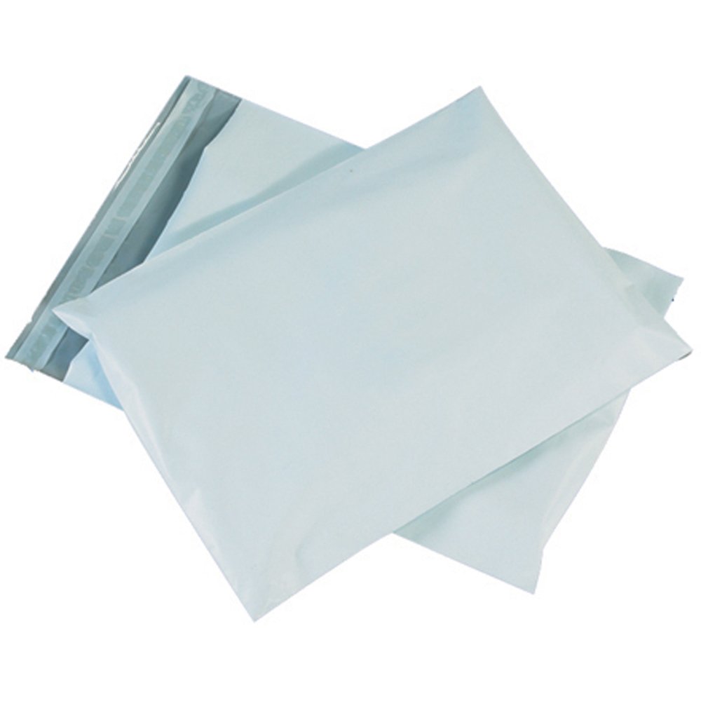 1000 White 14.5x19 Inch 2.5 MIL Poly Mailer Envelopes - Lightweight Waterproof Shipping Bags for Ecommerce, Clothing, Books & Small Packages - Perfect for Amazon FBA, eBay & USPS Shipping