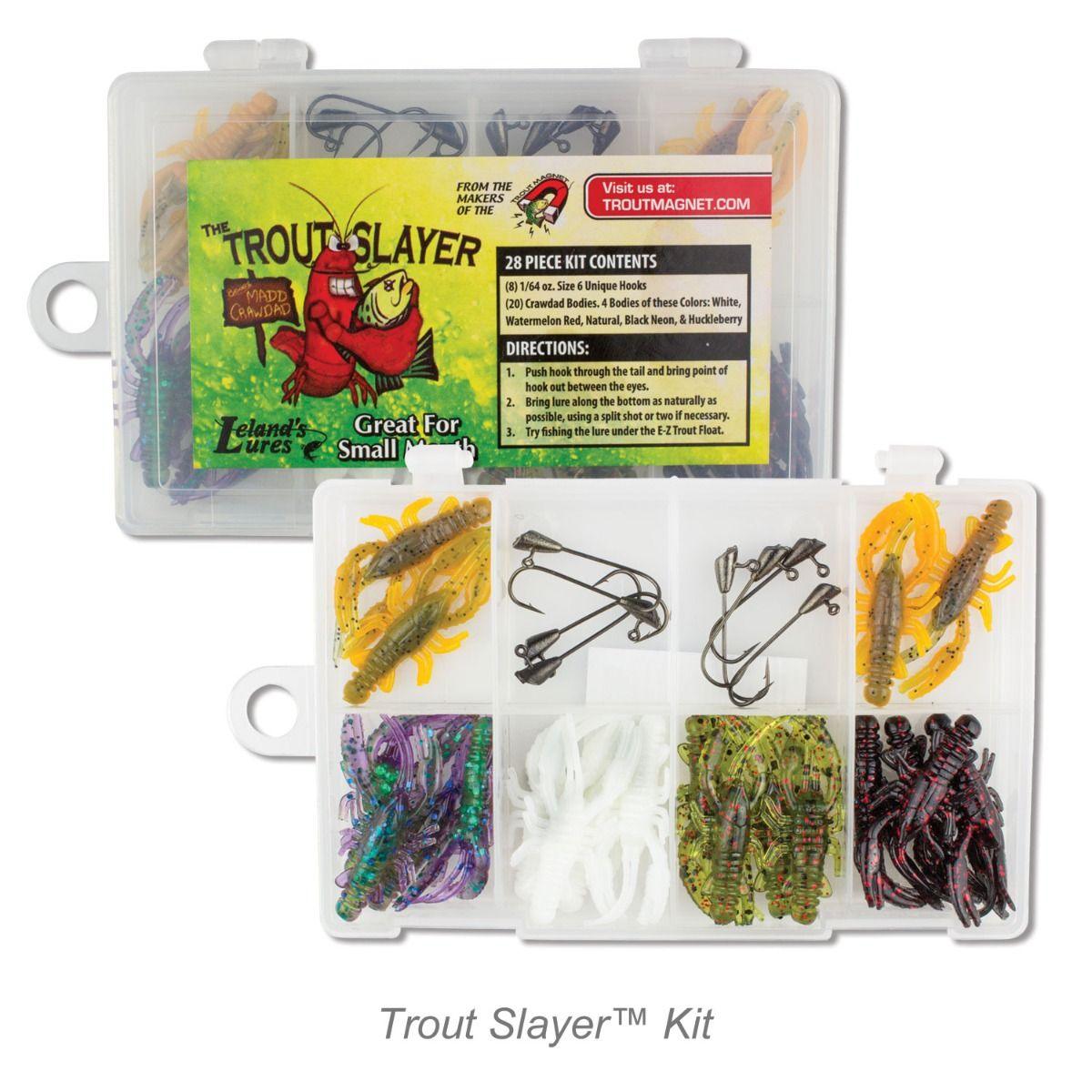 Leland Lures Trout Slayer Kit - Premium Fishing Lure Set for Trout, Bass & Panfish - Perfect for Freshwater Fishing, Streams & Lakes