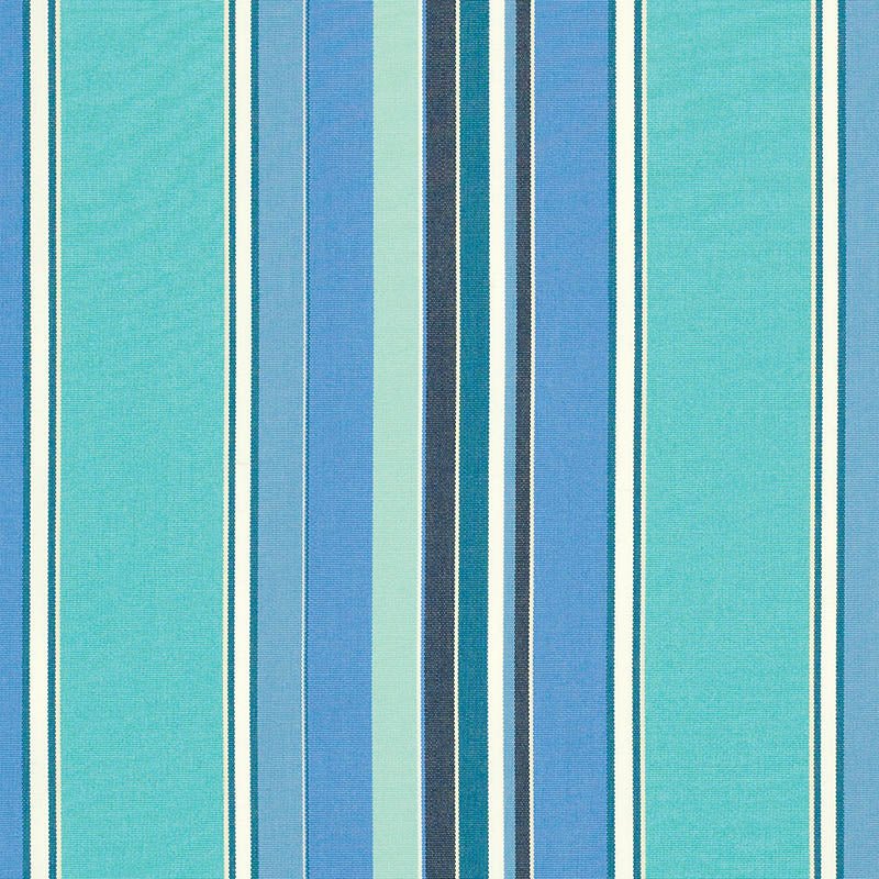 Sunbrella Cabana Regatta Blue and White Stripe