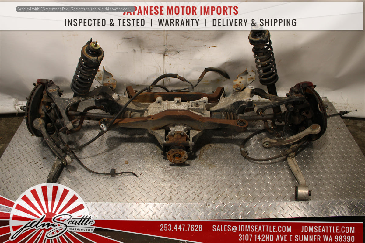 JDM Mitsubishi Evo 7 8 CT9A Complete Front & Rear Suspension Kit with Subframes & Differential - Performance Upgrade for Racing & Drifting