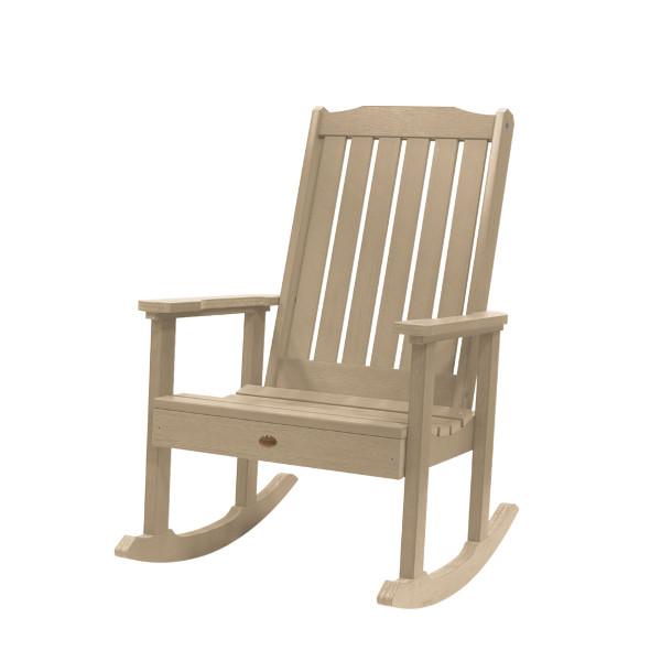 Lehigh Outdoor Rocking Chair - Patio, Garden & Porch Relaxation - Comfortable All-Weather Wicker Rocking Chair for Backyard, Deck & Poolside Use
