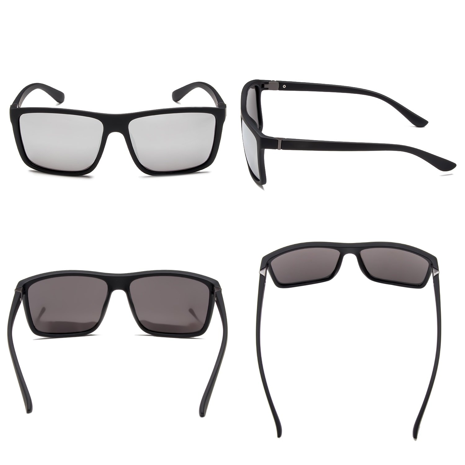 NIEEPA Men's Polarized Sports Sunglasses UV400 Protection Square Frame NP1007 - Perfect for Running, Cycling & Outdoor Activities
