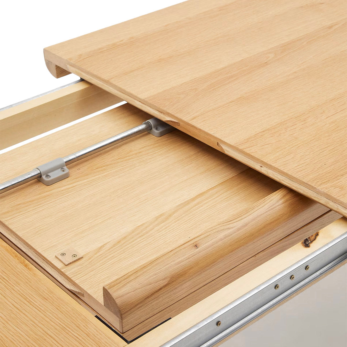 Jondal Extendable Dining Table - Expandable Wooden Table for 6 to 10 People - Perfect for Family Gatherings & Dinner Parties