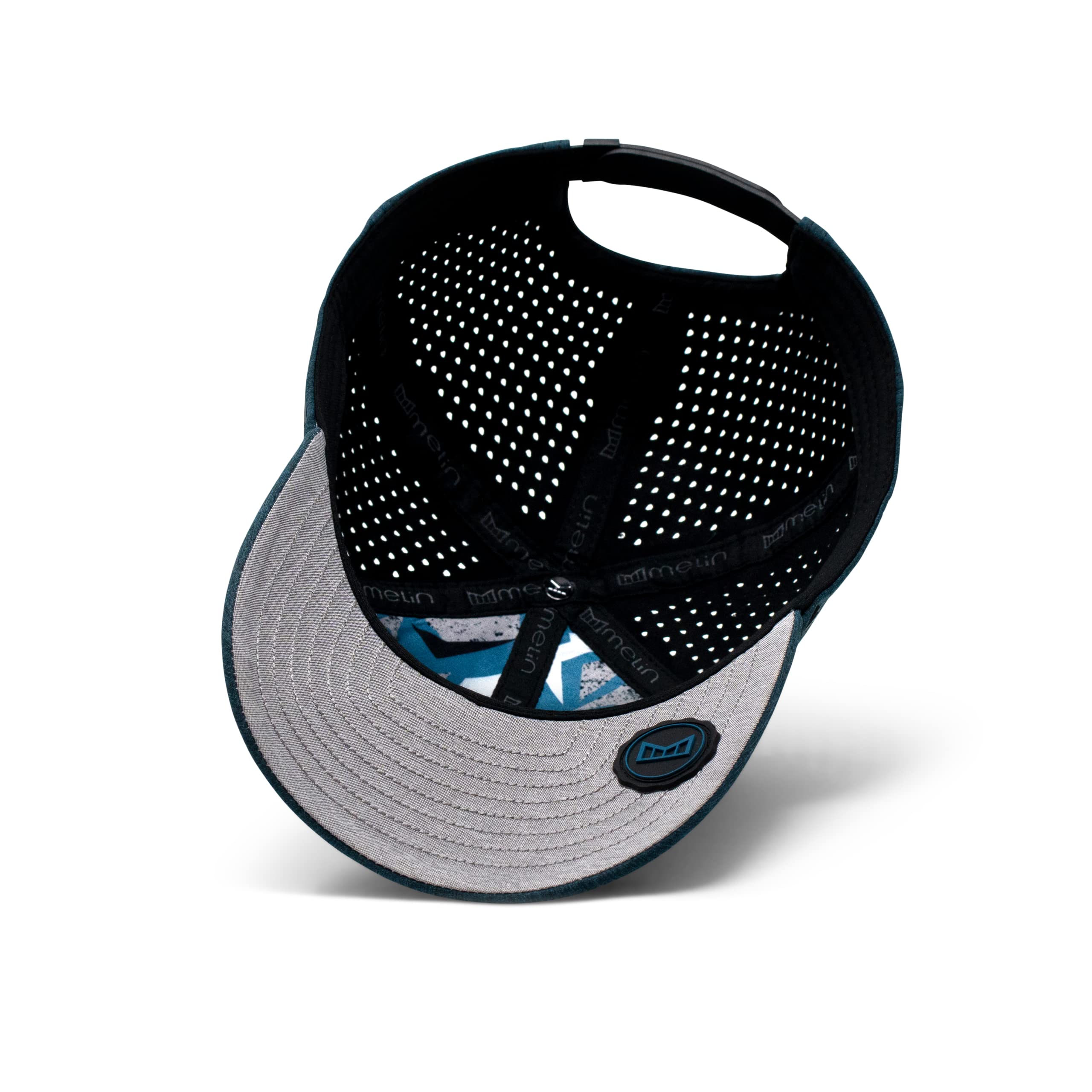 **Melin A-Game Hydro Performance Snapback Hat - Water-Resistant Baseball Cap for Men & Women - Perfect for Golf, Running, Workouts & Outdoor Activities**