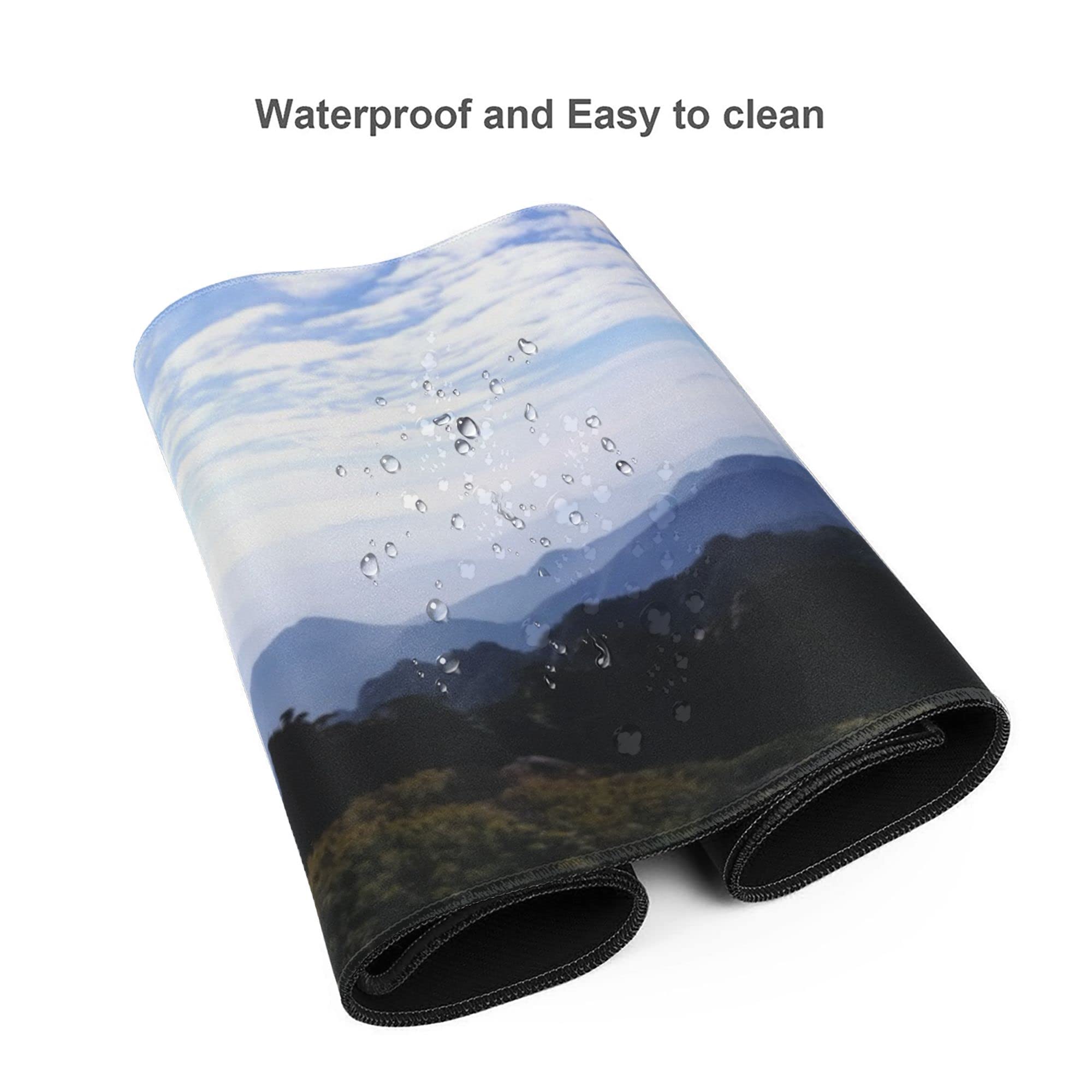 Custom Extended Gaming Mouse Pad - Personalized with Your Photo/Text, Large 31.5x12 Inch (80x30cm) Non-Slip Rubber Base, Stitched Edge Mouse Mat for PC, Laptop, Office & Gaming Setup - Perfect for Workstations, Esports & Home Office Use