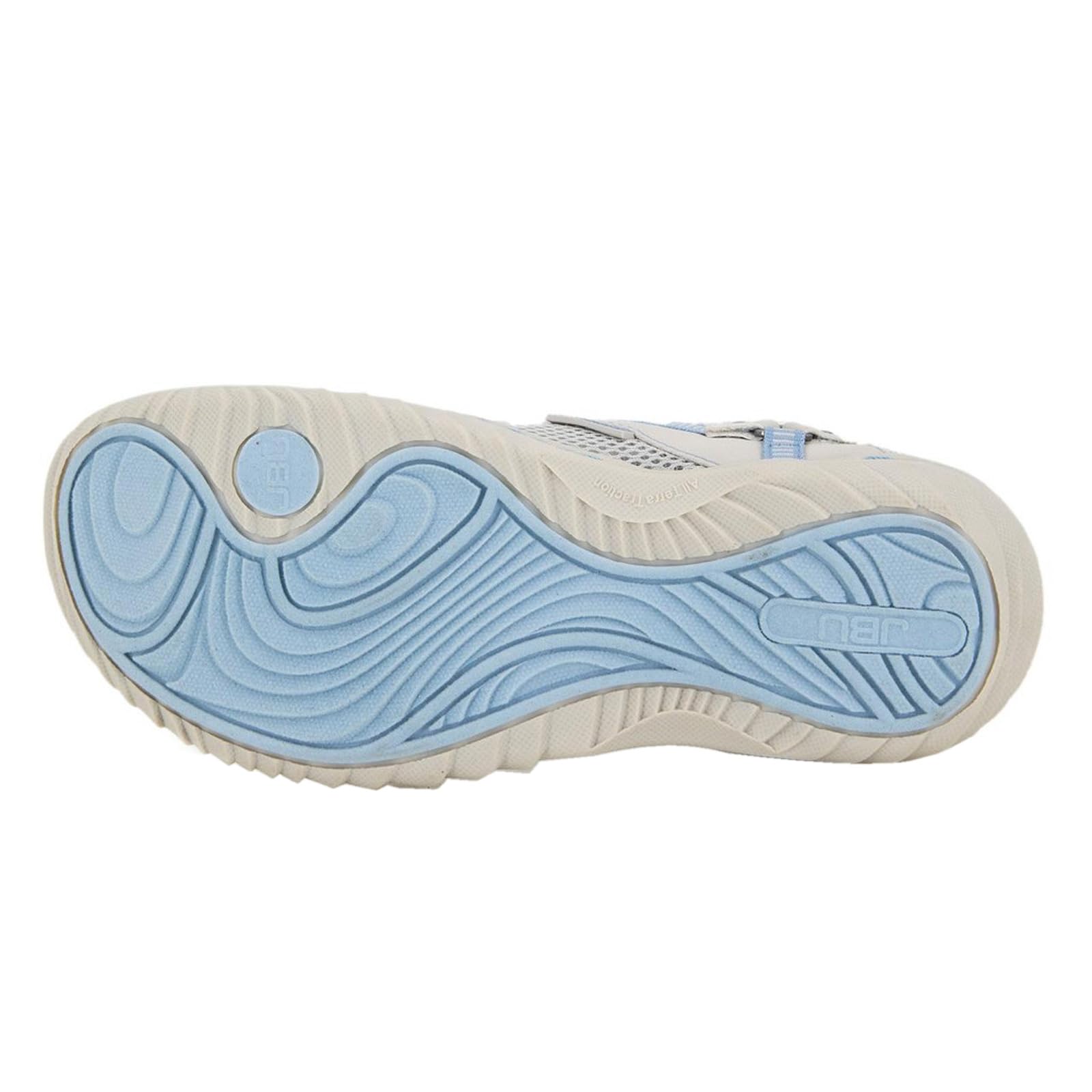 JBU Tahoe Water Ready Women's Outdoor Comfort Closed Toe Slip On Water Shoes for Beach, Pool, and Kayaking Adventures