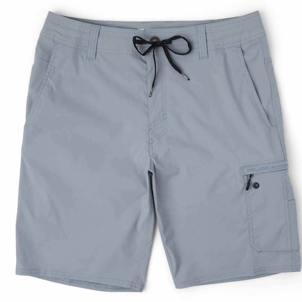 Pelagic Slate Traverse Fishing Shorts - Men's Quick-Dry Lightweight Outdoor Fishing Pants for Saltwater & Freshwater - Perfect for Kayak, Boat, and Shore Fishing Adventures