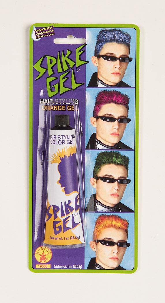 Rubie's Pink Hair Gel for Styling & Costumes - Long Lasting Hold, Vibrant Color - Perfect for Halloween, Cosplay & Themed Parties