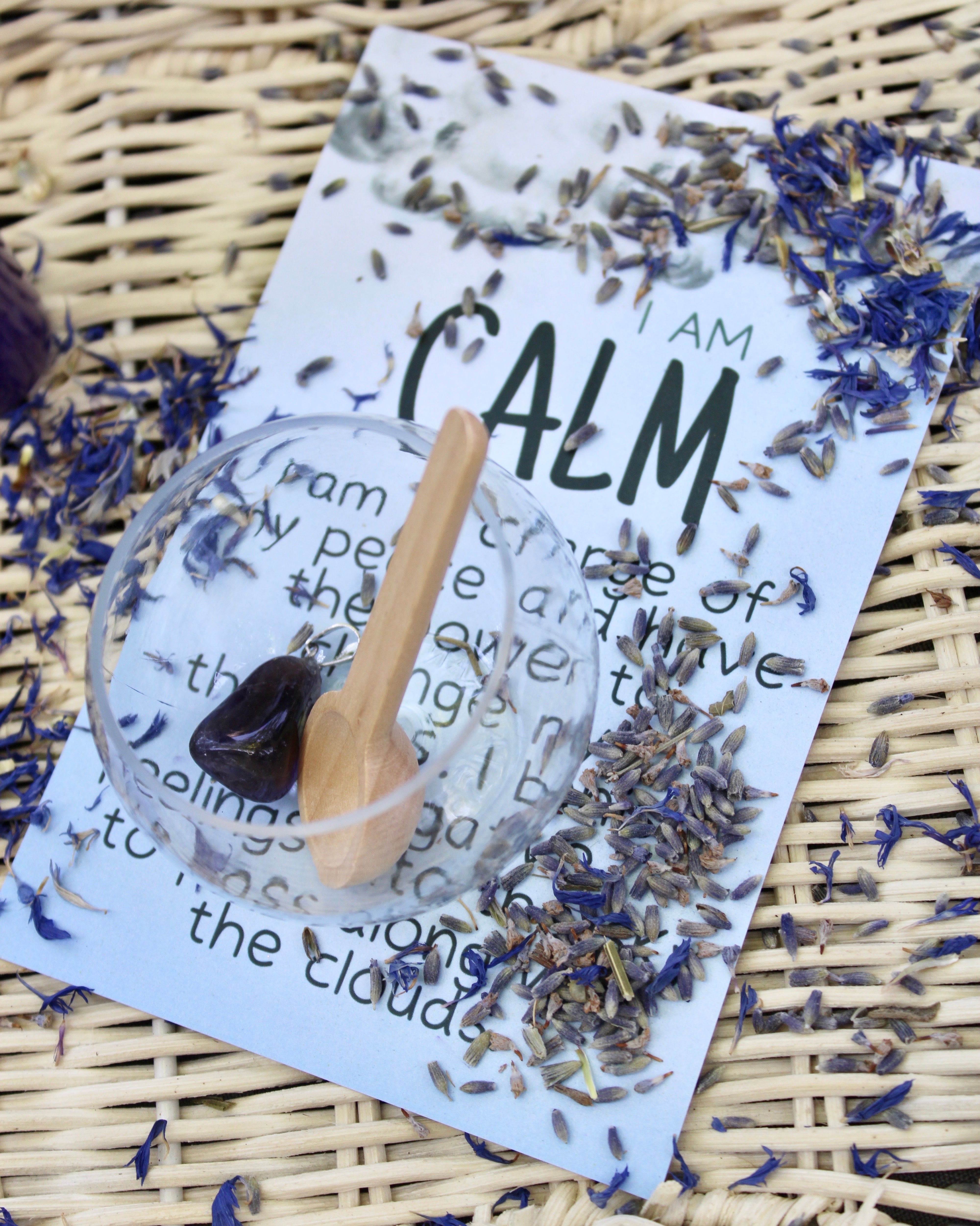 Empowerment Potions Calm - Natural Stress Relief & Relaxation Essential Oil Blend for Anxiety, Sleep & Meditation - Perfect for Aromatherapy, Yoga & Daily Wellness