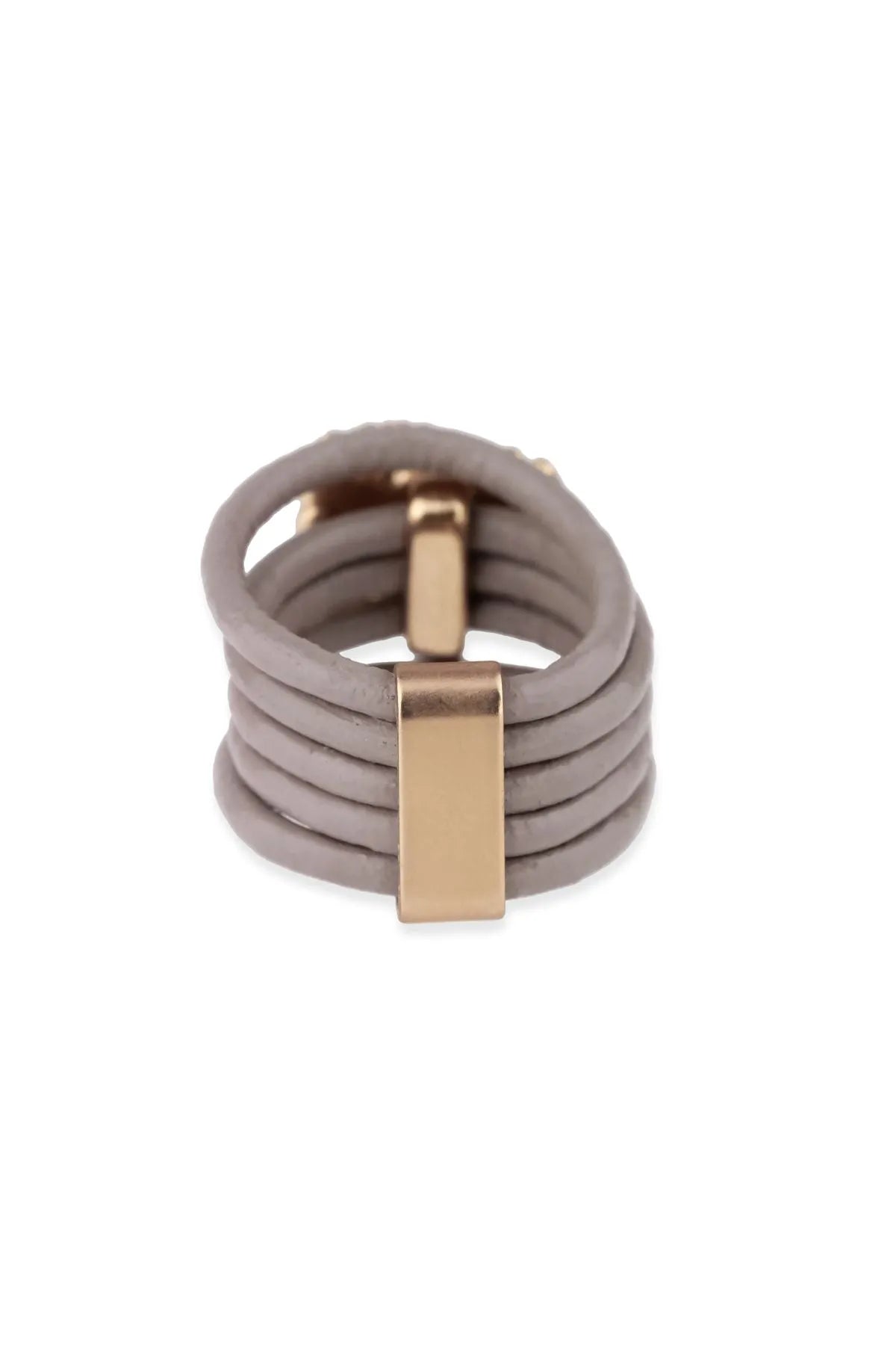 Luxury Caviar Leather Ring for Women - Elegant Handmade Jewelry Gift for Birthday, Anniversary & Special Occasions - Perfect for Parties, Weddings & Date Nights