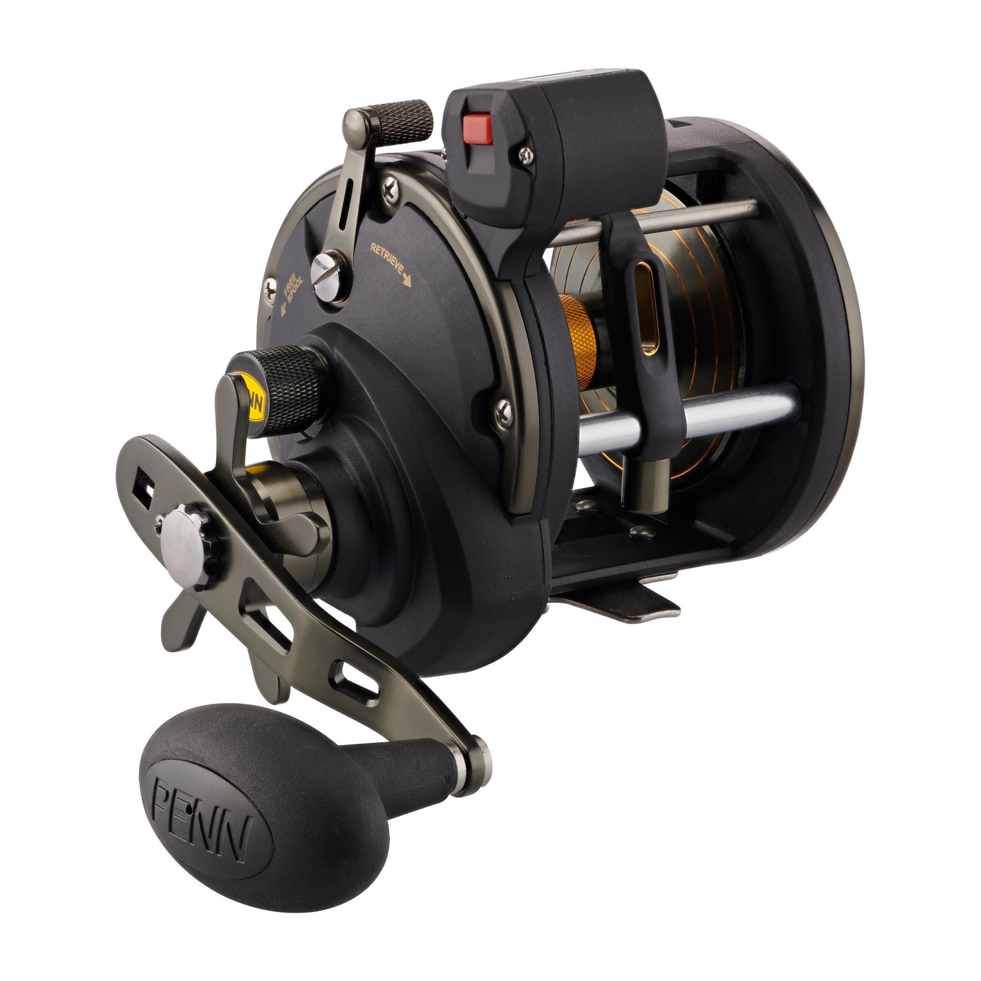 Squall® II Level Wind Conventional Reel - Saltwater & Freshwater Fishing Reel for Casting, Trolling & Bottom Fishing - Perfect for Offshore, Inshore & Pier Angling