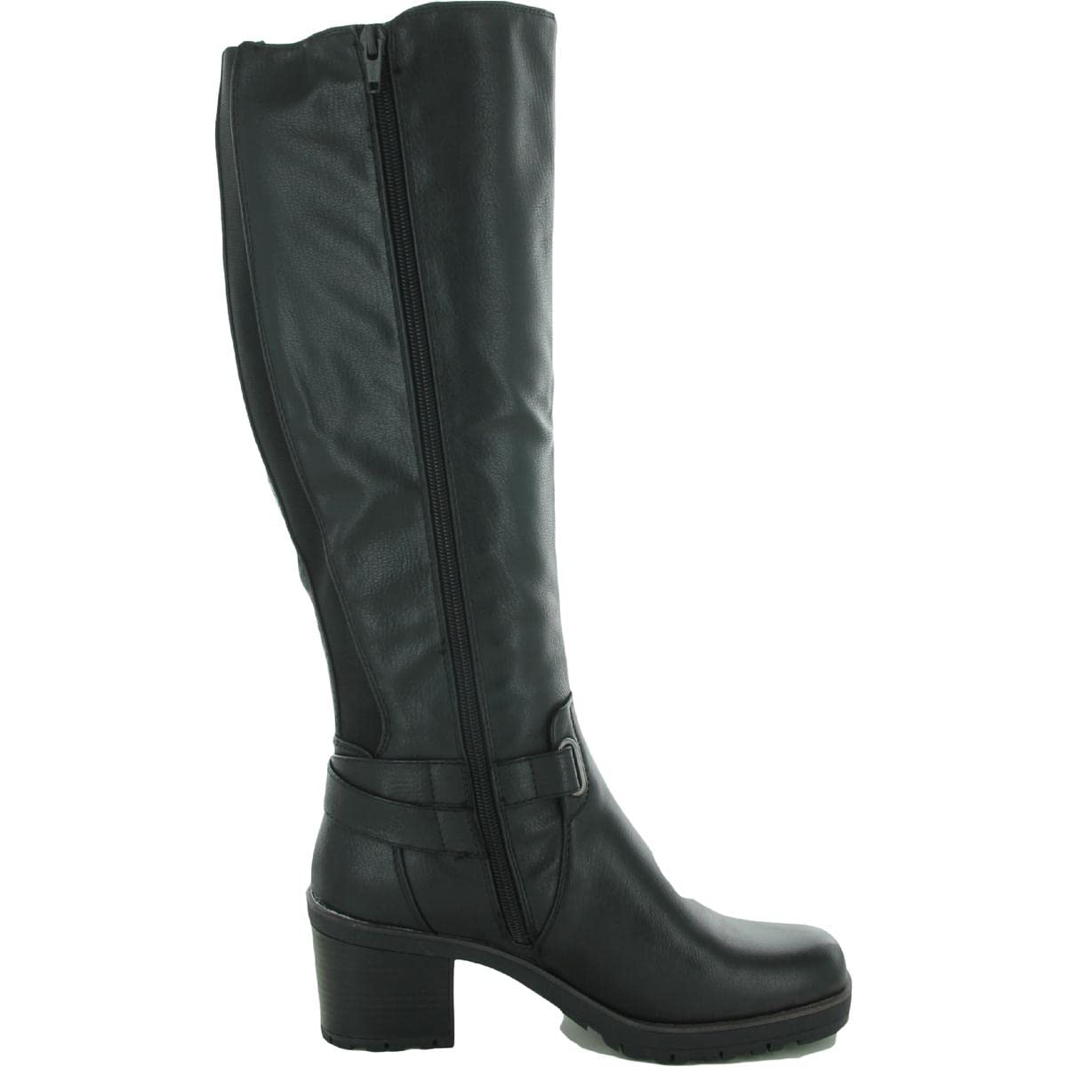 BareTraps Women's Tempist Faux Leather Knee High Boots - Black Size 10 Medium (B,M) - Stylish Winter & Fall Fashion for Office, Party & Casual Outfits