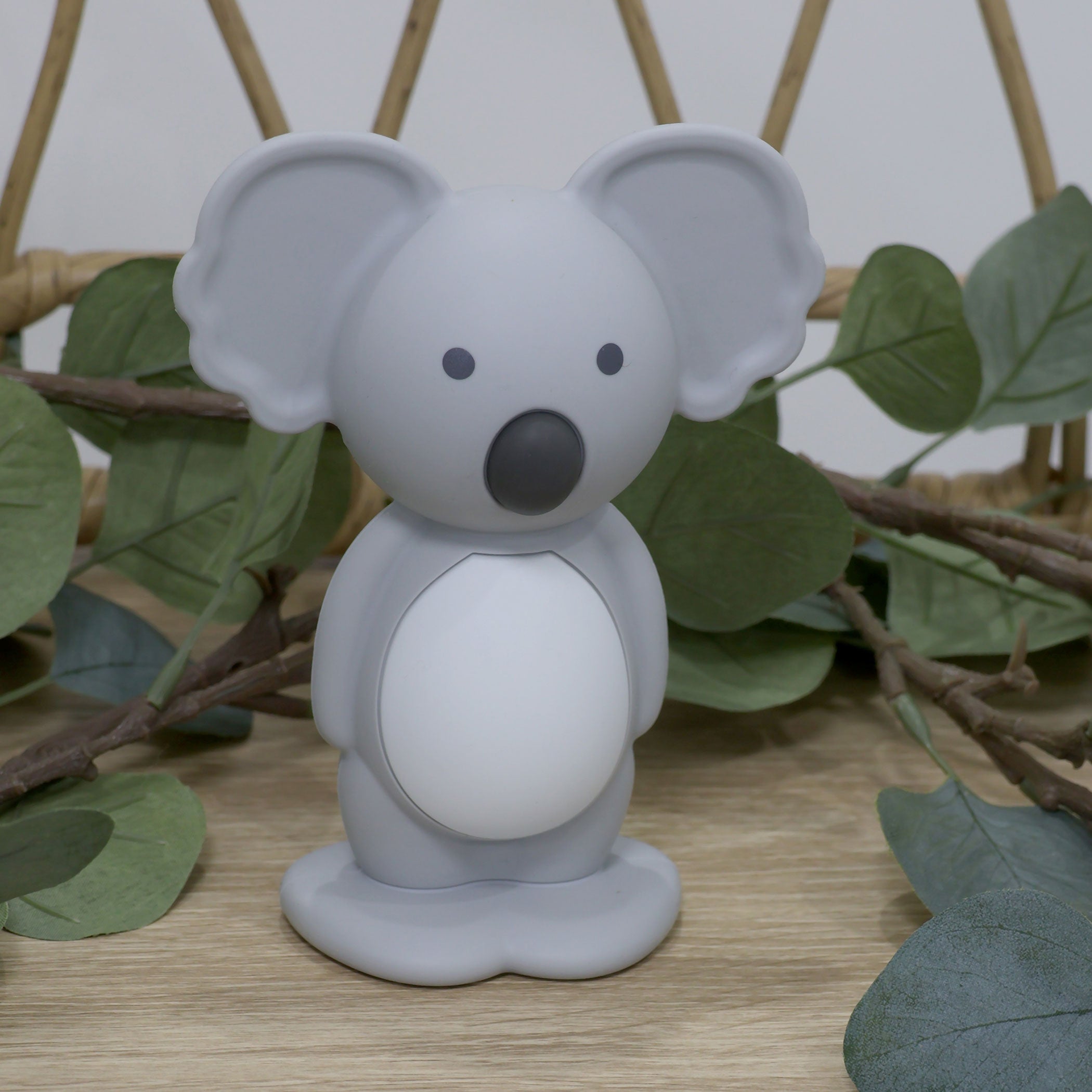 Aussie Animals Bubba Koala Silicone Teething Toy for Babies - Safe & Soft Grey Teether for Soothing Sore Gums - Perfect for Travel, Daycare & On-the-Go Parenting