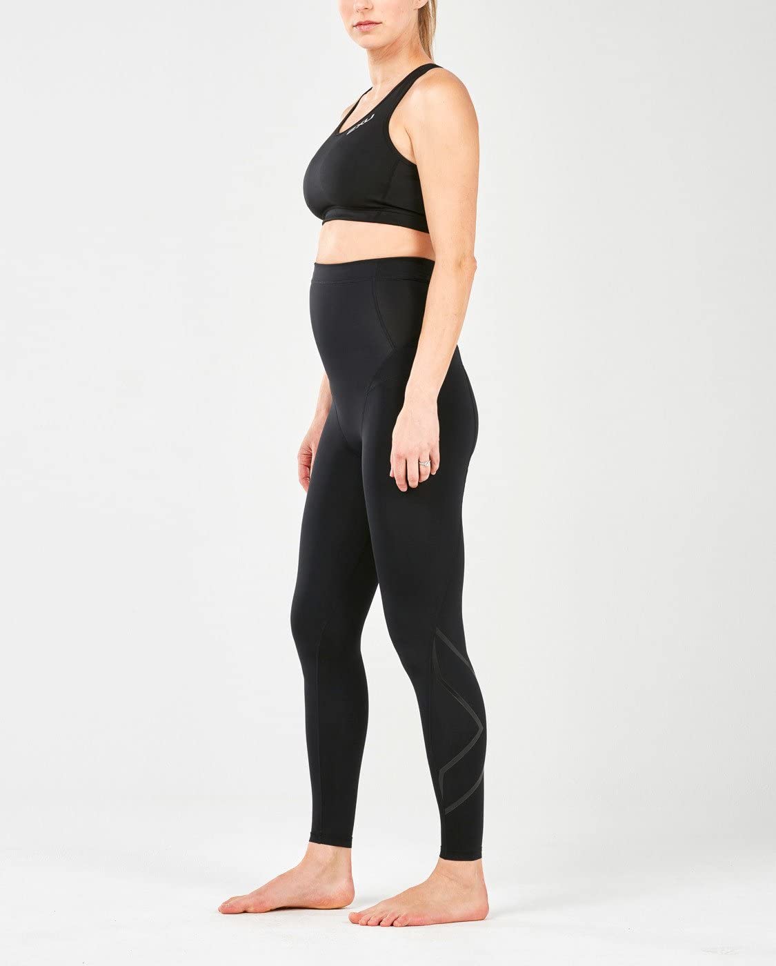 2XU Women's Postnatal Maternity Activewear - High Waist Compression Leggings & Workout Tights for Yoga, Running & Postpartum Recovery