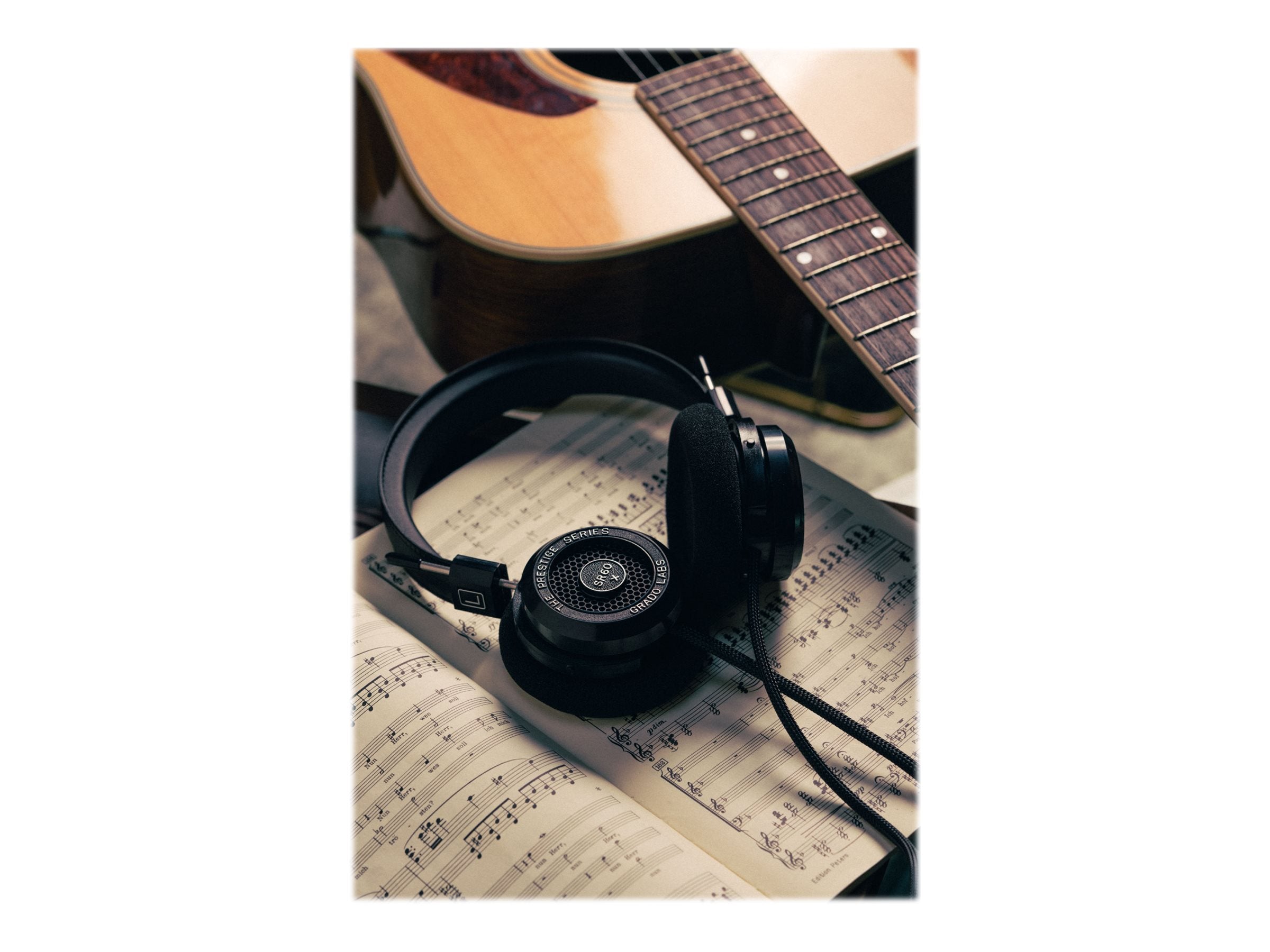 Grado Prestige SR60x Open-Back Headphones - High-Fidelity Audio for Music Lovers, Audiophiles & Home Studio Use