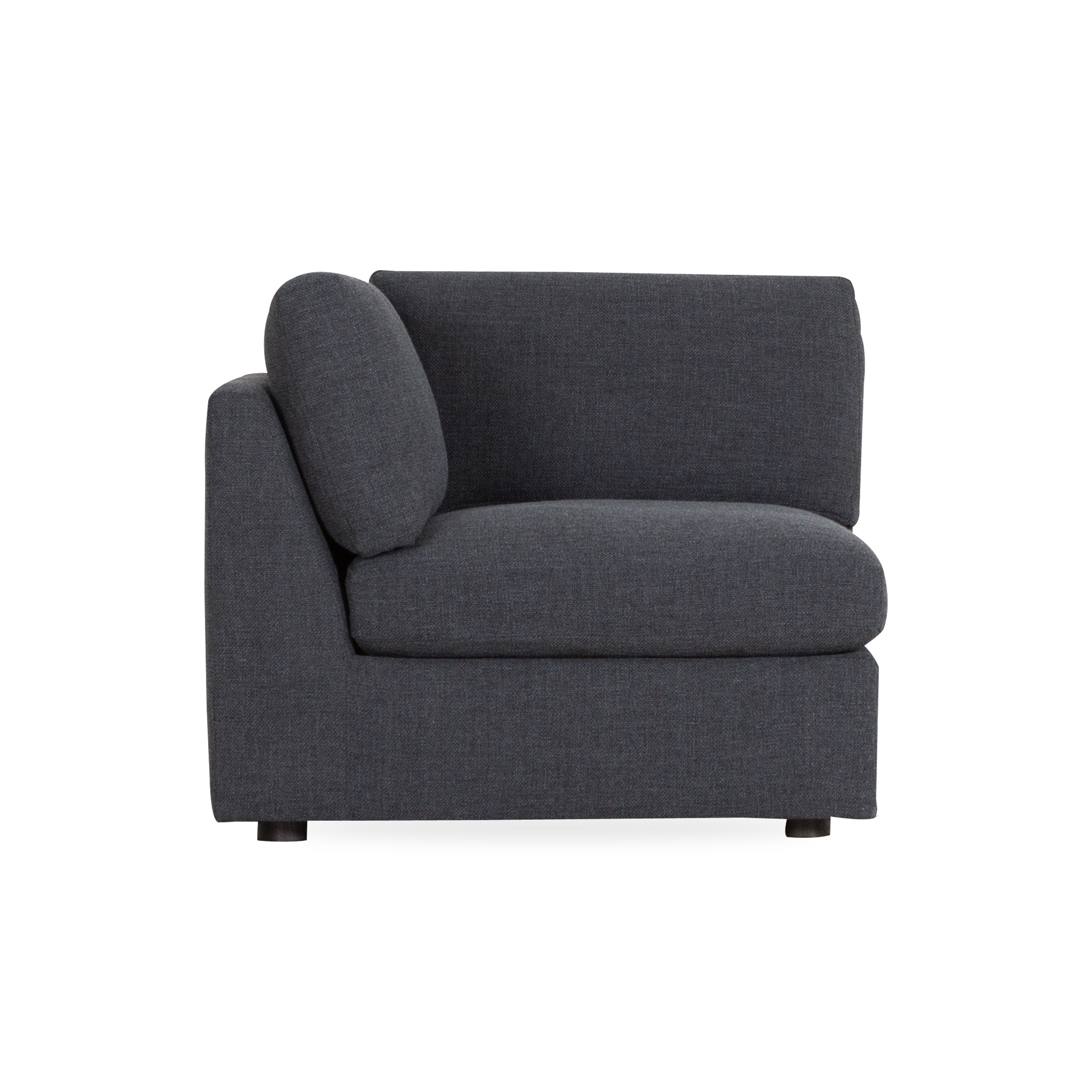 Kore Track Arm Modular Sectional Sofa - Modern L-Shaped Couch with Reversible Chaise for Living Room, Family Room & Home Theater