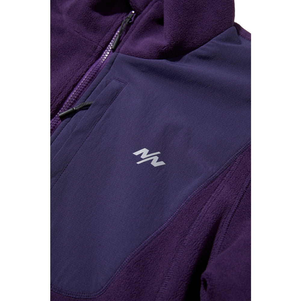Nine Point Nine Fleece Jacket for Women - Soft & Warm Beige Outerwear for Hiking, Camping & Outdoor Activities